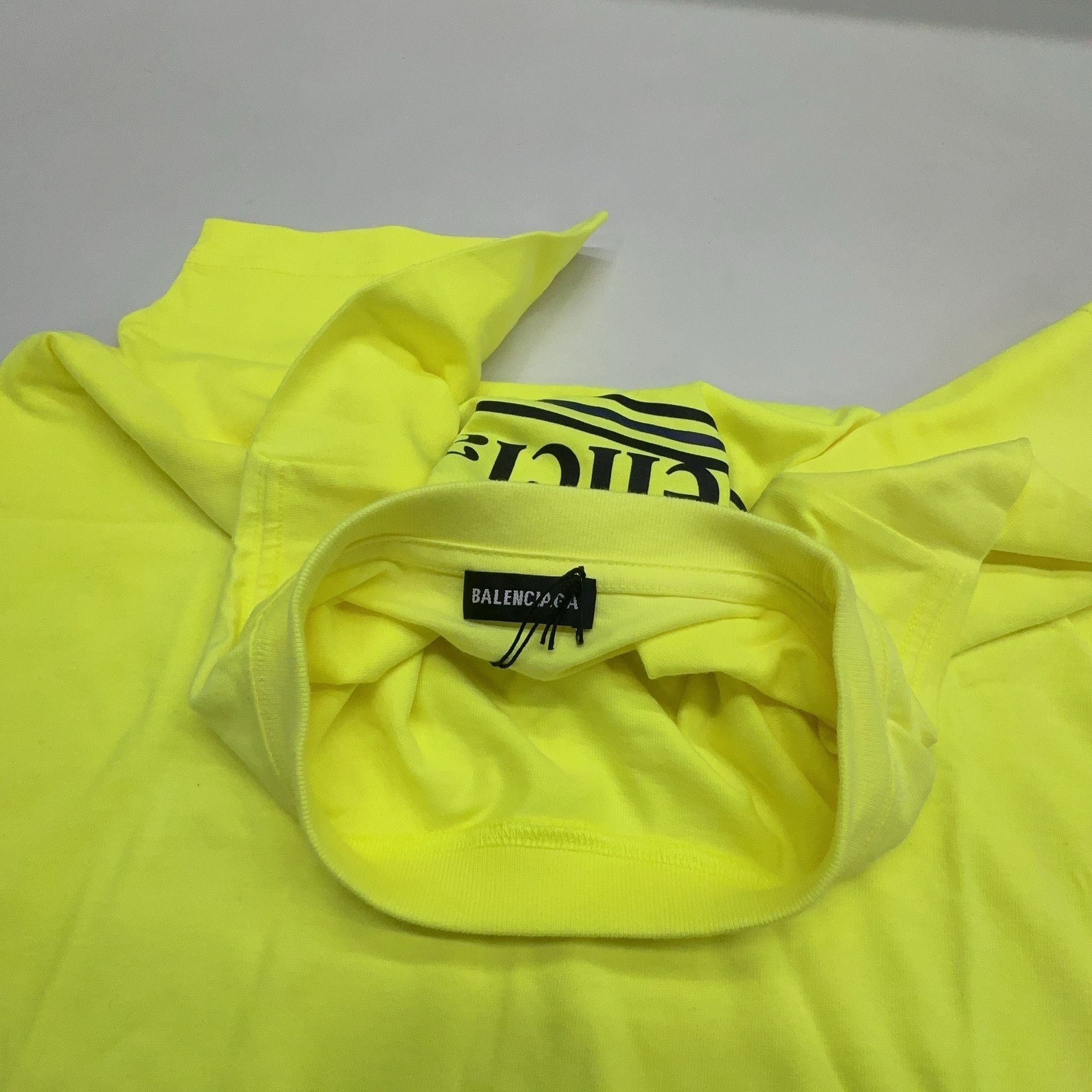 Balenciaga Balenciaga Wave Logo T-Shirt Size S Size US S / EU 44-46 / 1 - 5 Thumbnail