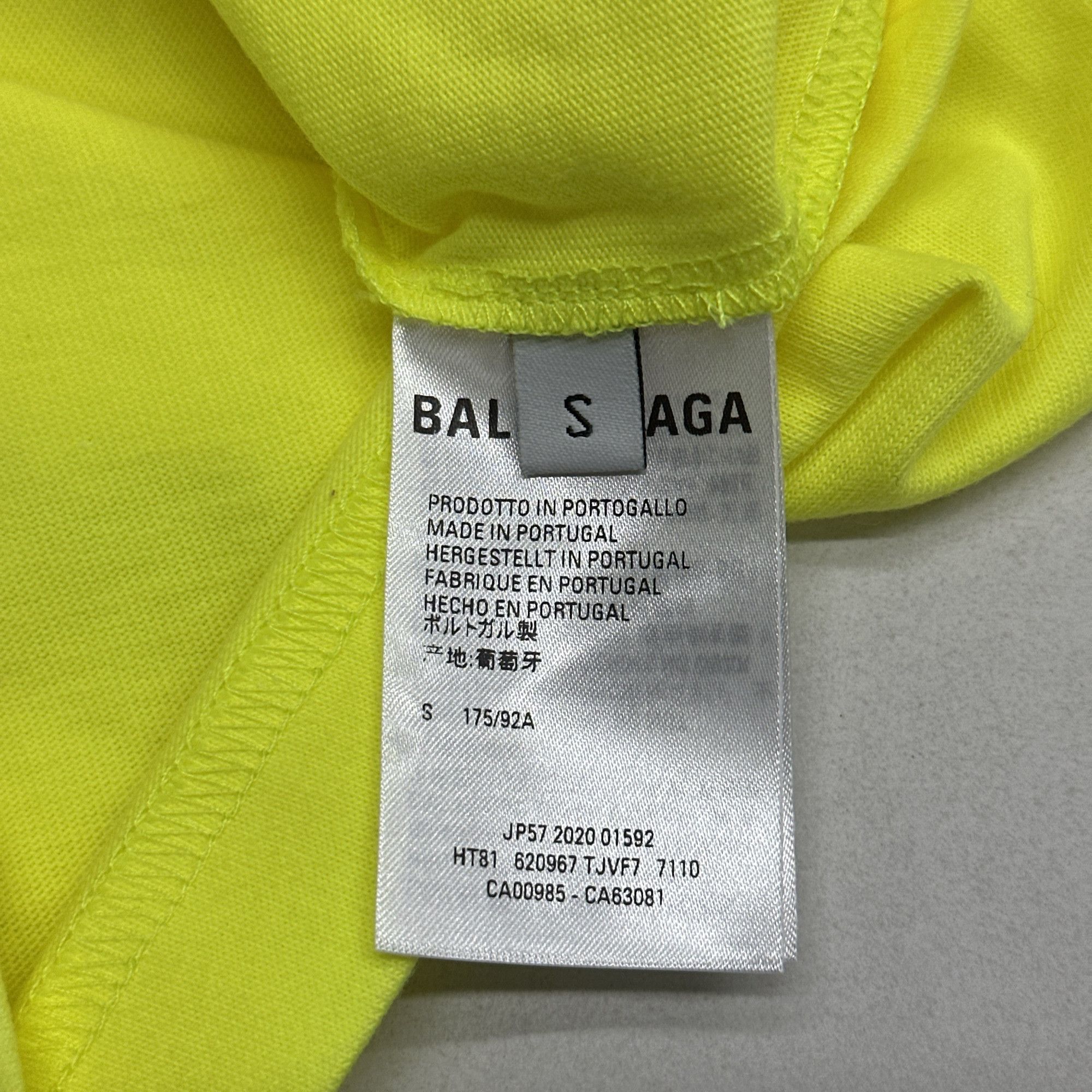 Balenciaga Balenciaga Wave Logo T-Shirt Size S Size US S / EU 44-46 / 1 - 4 Thumbnail