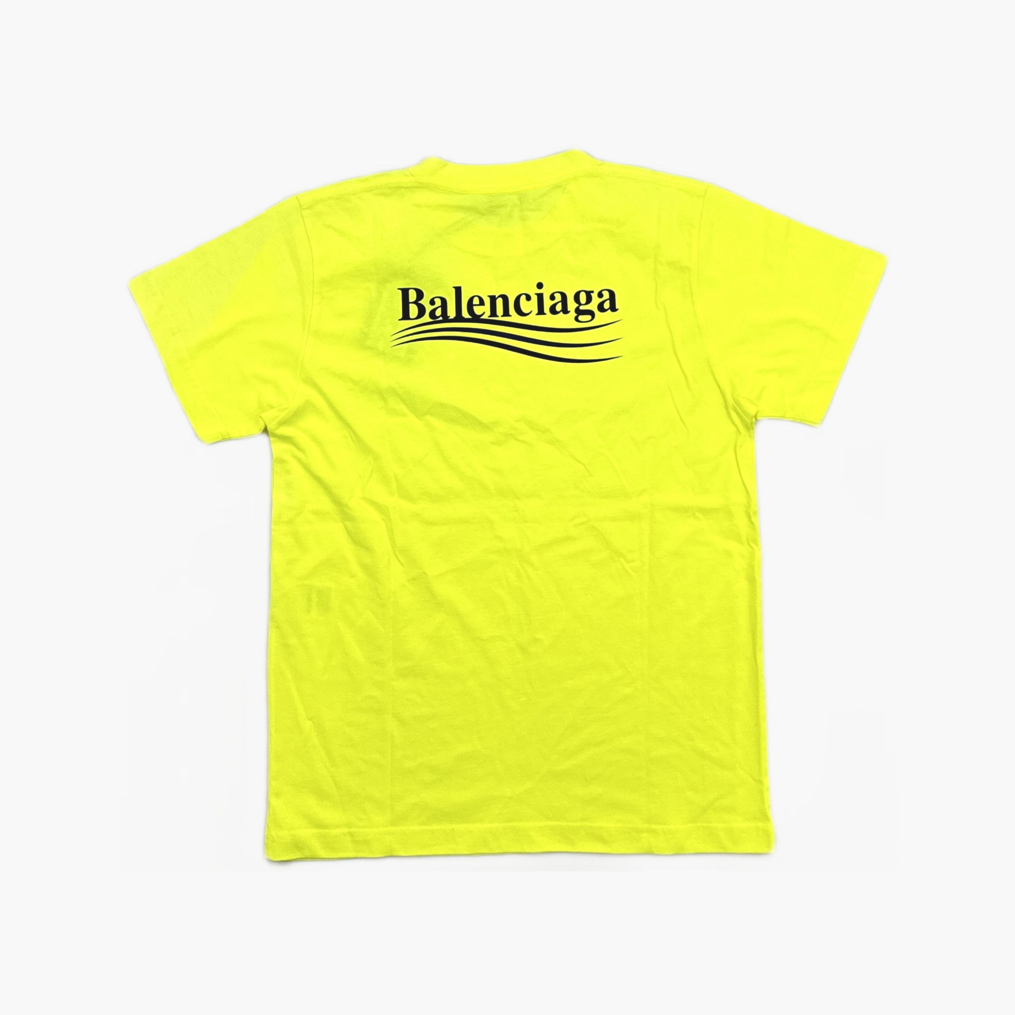 Balenciaga Balenciaga Wave Logo T-Shirt Size S Size US S / EU 44-46 / 1 - 2 Thumbnail