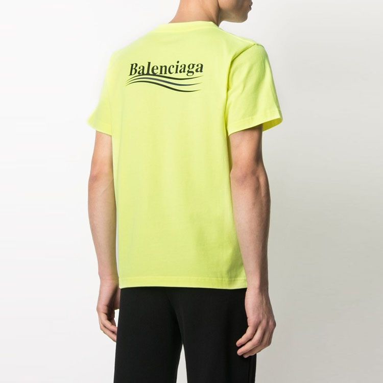 Balenciaga Balenciaga Wave Logo T-Shirt Size S Size US S / EU 44-46 / 1 - 14 Thumbnail