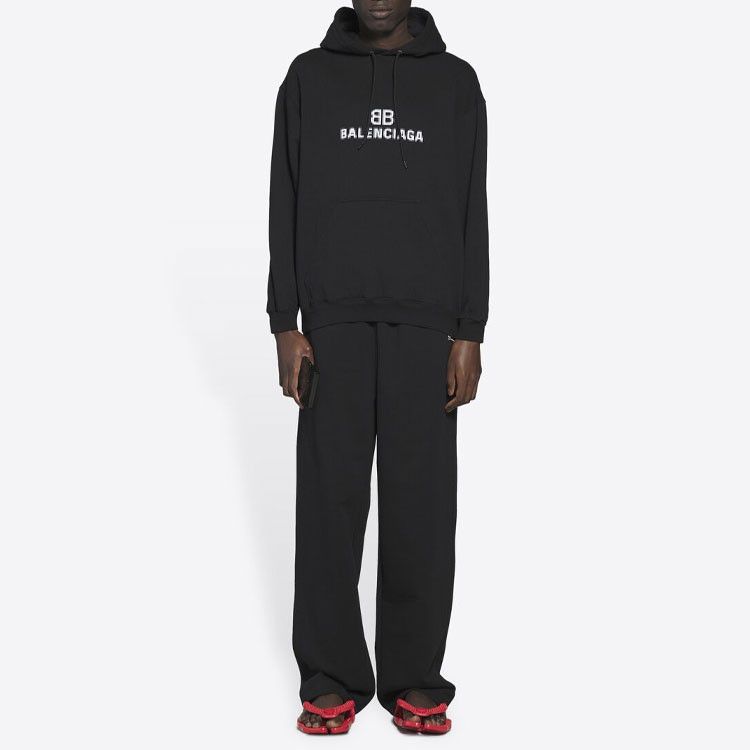 Balenciaga Balenciaga Pixel Logo Hoodie XS Size US XS / EU 42 / 0 - 7 Thumbnail