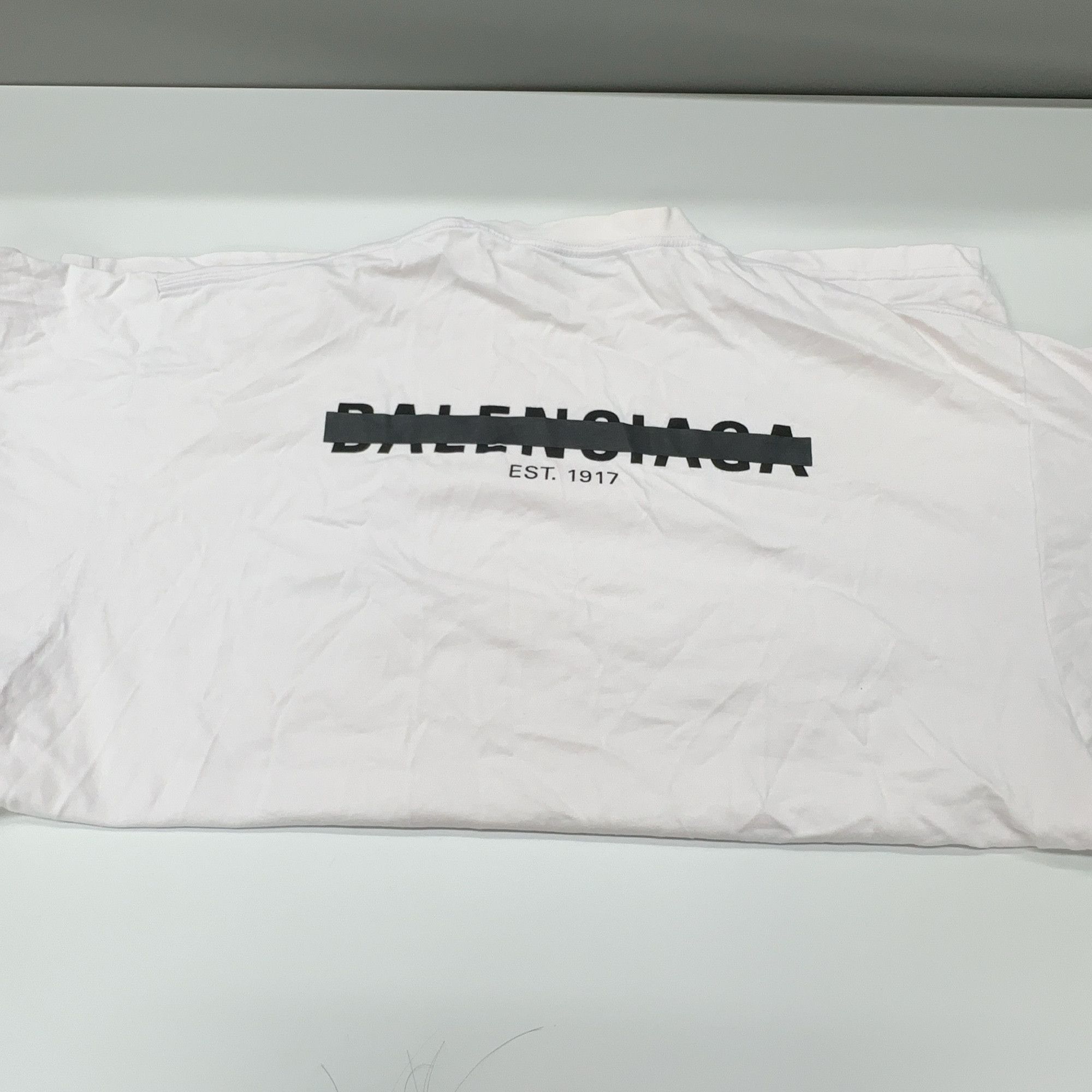 Balenciaga Balenciaga Logo Print T-Shirt White Size 2 Size M / US 6-8 / IT 42-44 - 13 Thumbnail
