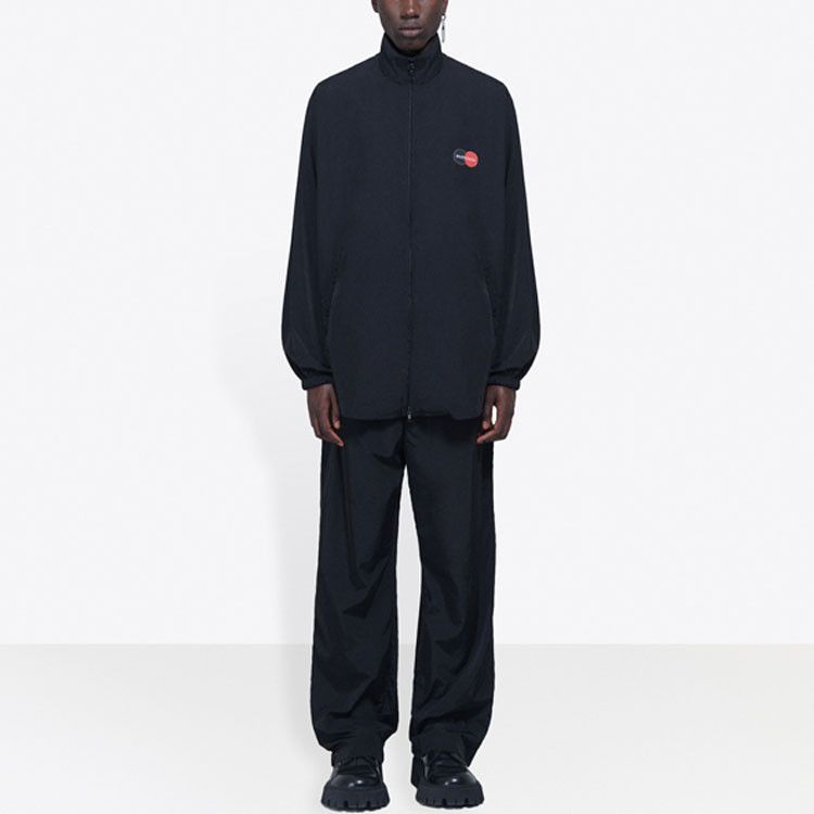 Balenciaga Balenciaga Logo Track Jacket Size 44 Size US S / EU 44-46 / 1 - 10 Thumbnail