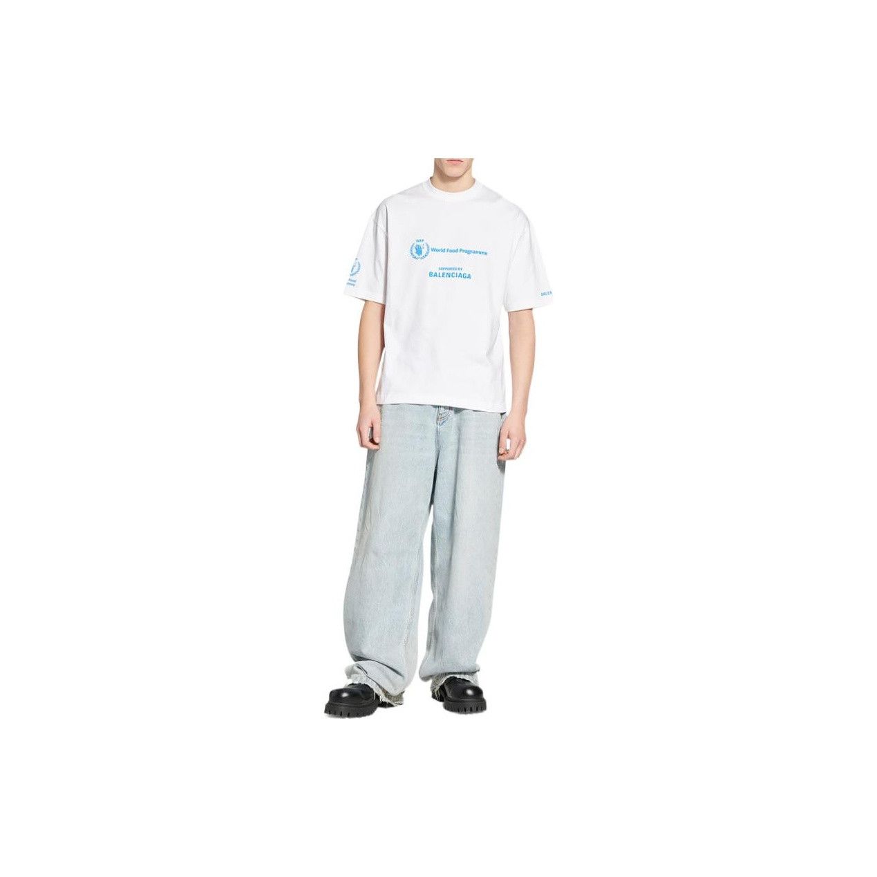 Balenciaga Balenciaga x WFP Logo T-Shirt Size XXS Size US XXS / EU 40 - 8 Thumbnail
