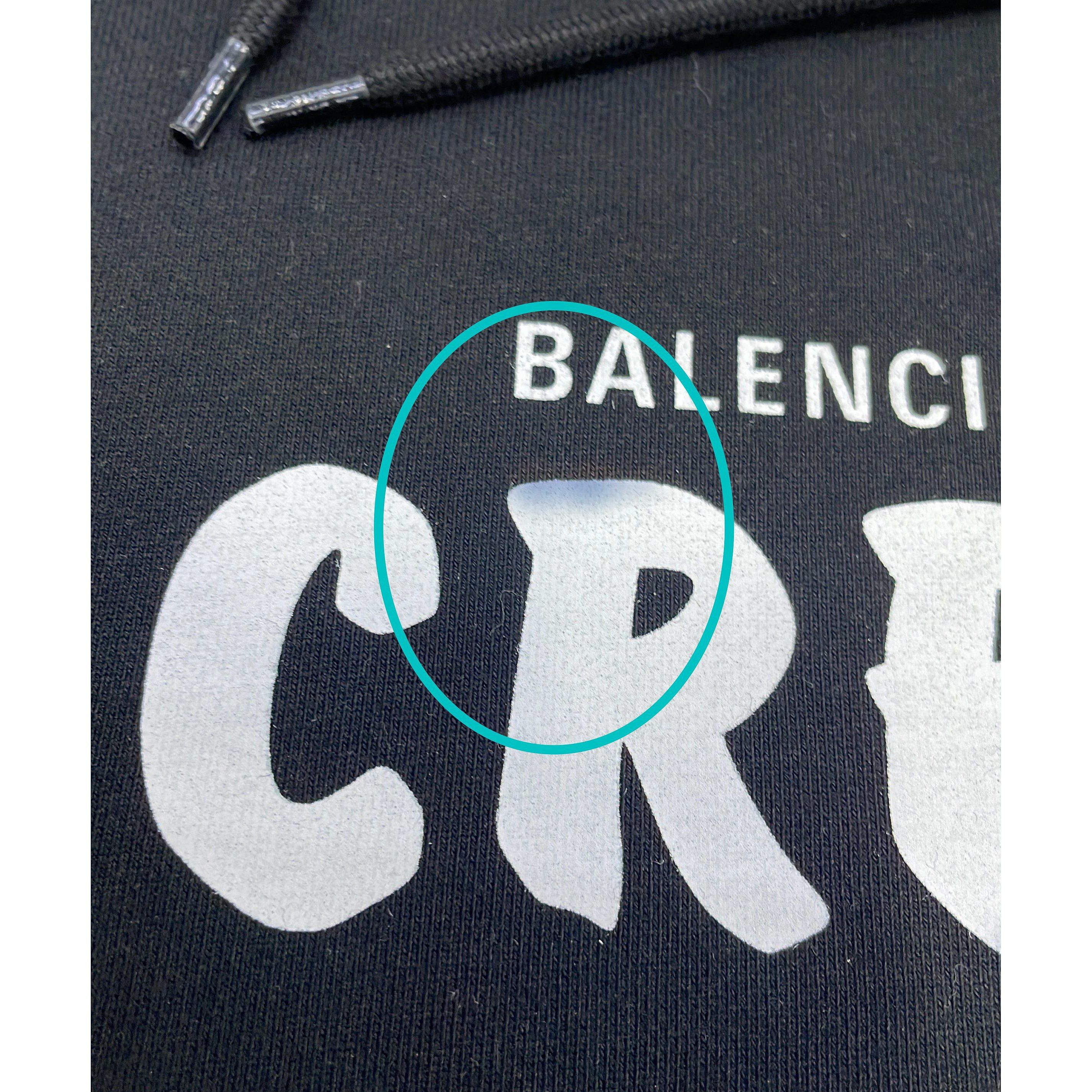 Balenciaga Balenciaga Crew Logo Hoodie Size L Size US L / EU 52-54 / 3 - 6 Thumbnail
