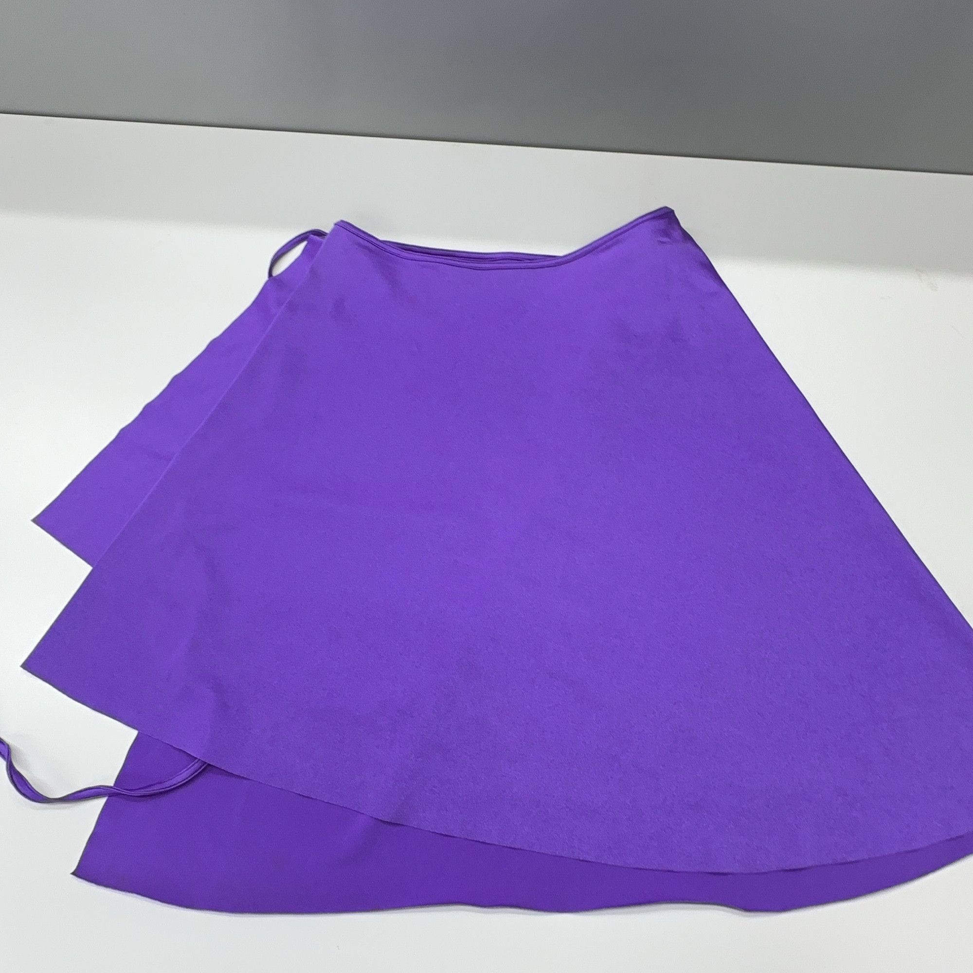 Balenciaga Balenciaga Purple Wrap Skirt Size 36 Size 26" / US 2 / IT 38 - 6 Thumbnail