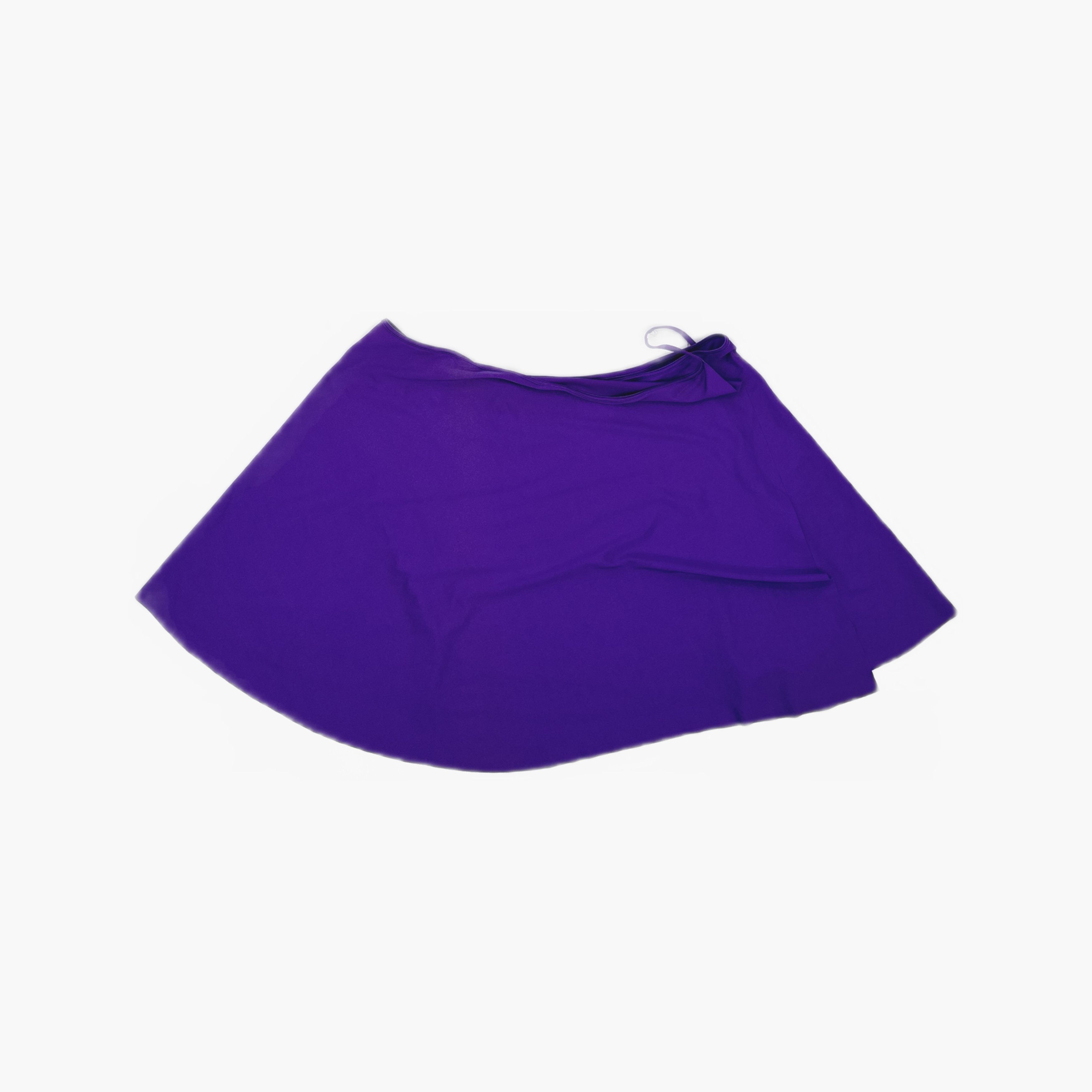 Balenciaga Balenciaga Purple Wrap Skirt Size 36 Size 26" / US 2 / IT 38 - 2 Thumbnail