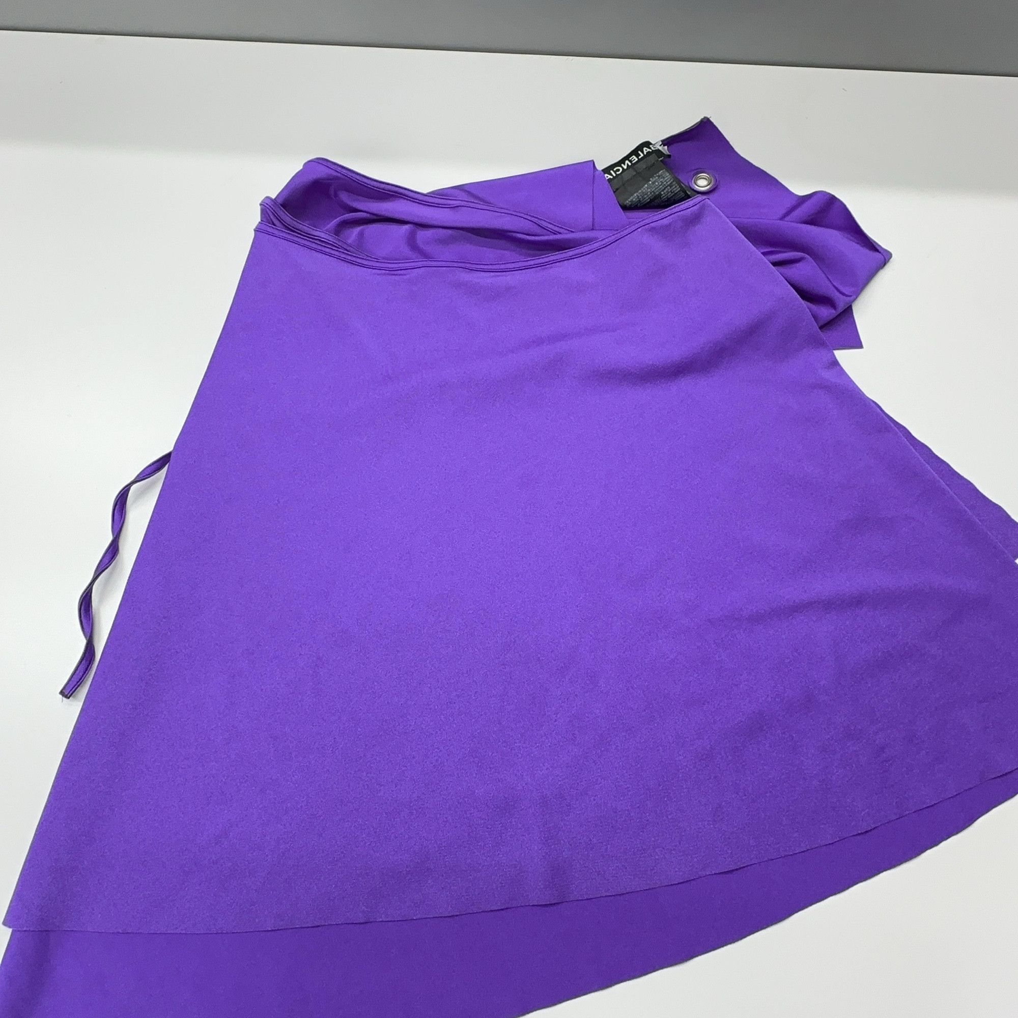 Balenciaga Balenciaga Purple Wrap Skirt Size 36 Size 26" / US 2 / IT 38 - 5 Thumbnail