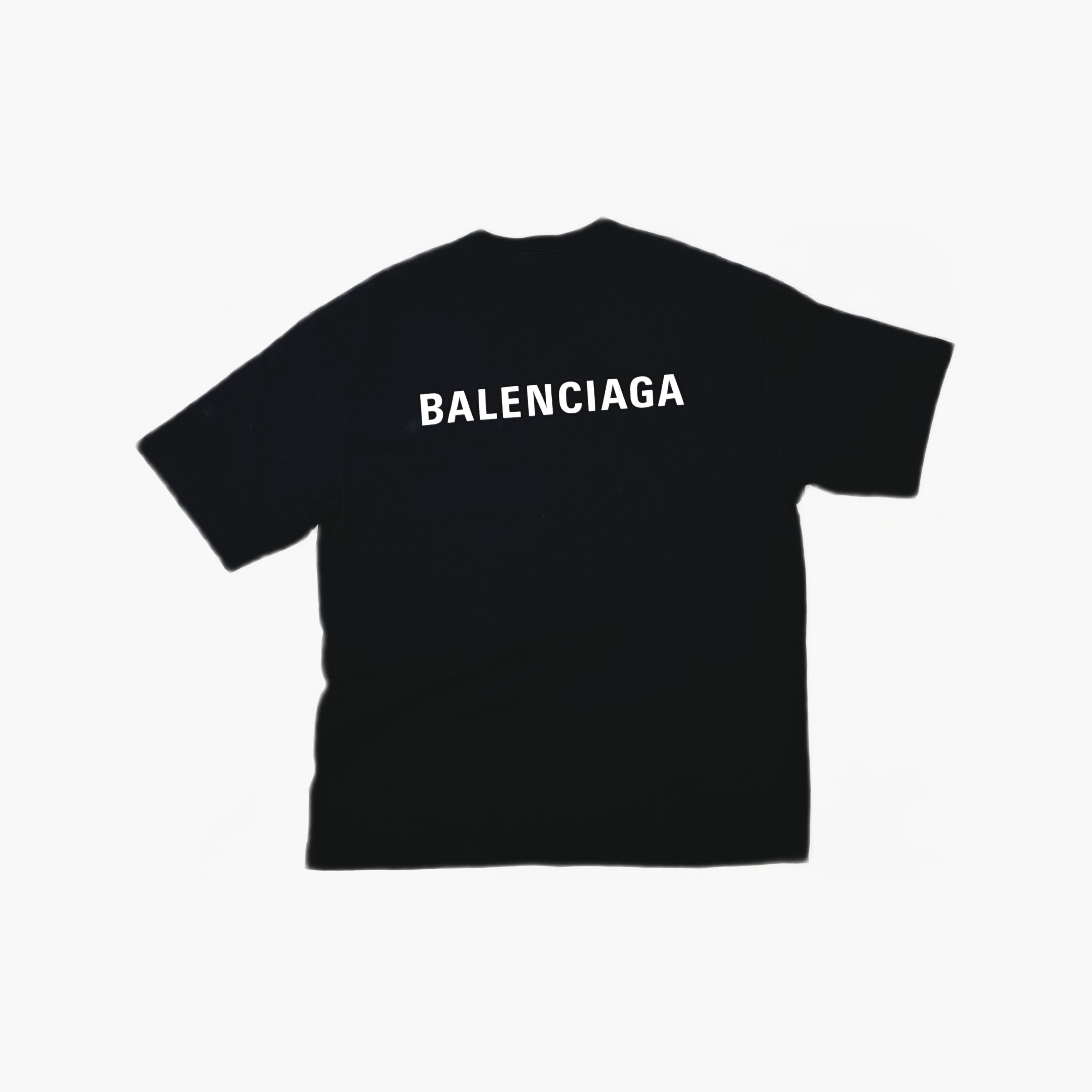Balenciaga Balenciaga Logo Short Sleeve T-Shirt Size M Size US M / EU 48-50 / 2 - 2 Thumbnail