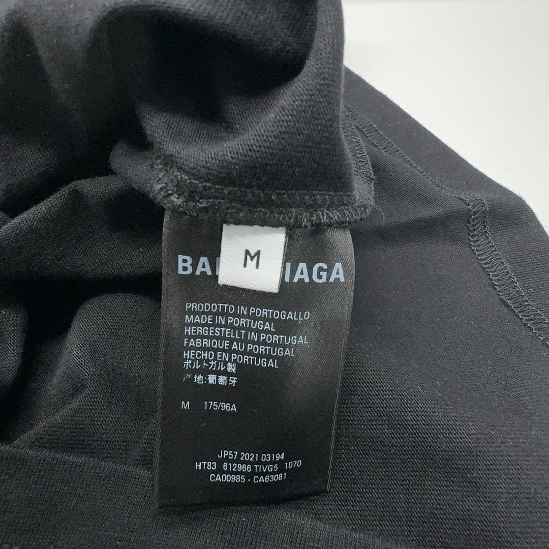 Balenciaga Balenciaga Logo Short Sleeve T-Shirt Size M Size US M / EU 48-50 / 2 - 4 Thumbnail