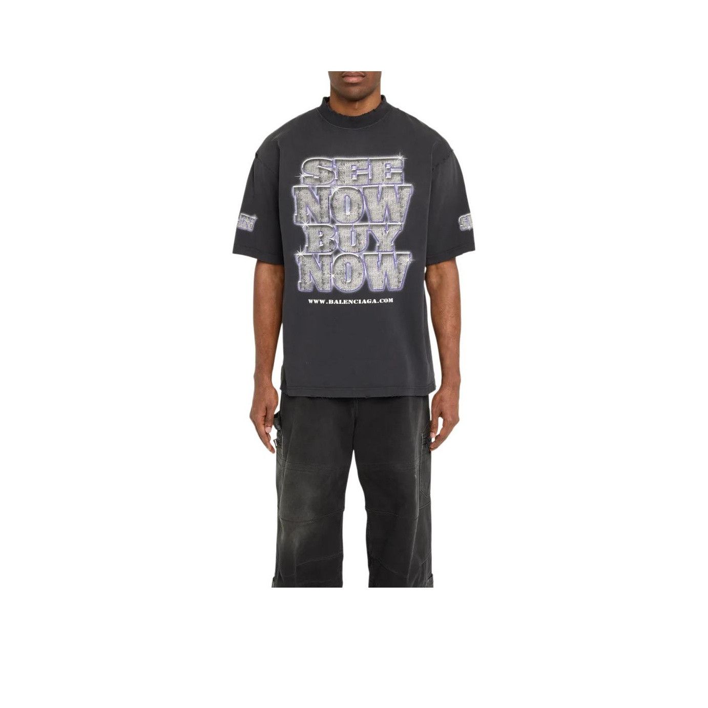 Balenciaga Balenciaga See Now Buy Now Graphic T-Shirt Size S Size US S / EU 44-46 / 1 - 7 Thumbnail