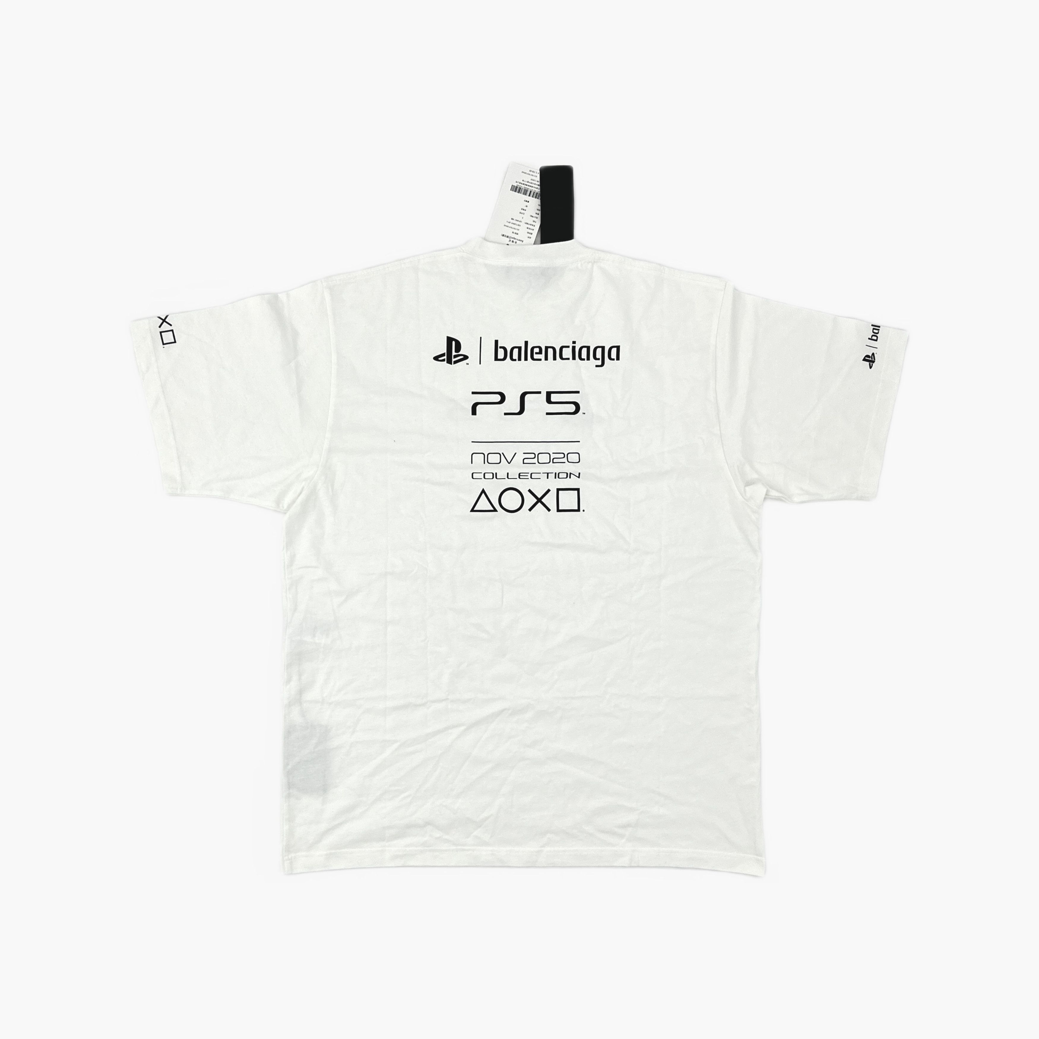 Balenciaga Balenciaga x PlayStation Logo T-Shirt Size S Size US S / EU 44-46 / 1 - 2 Thumbnail