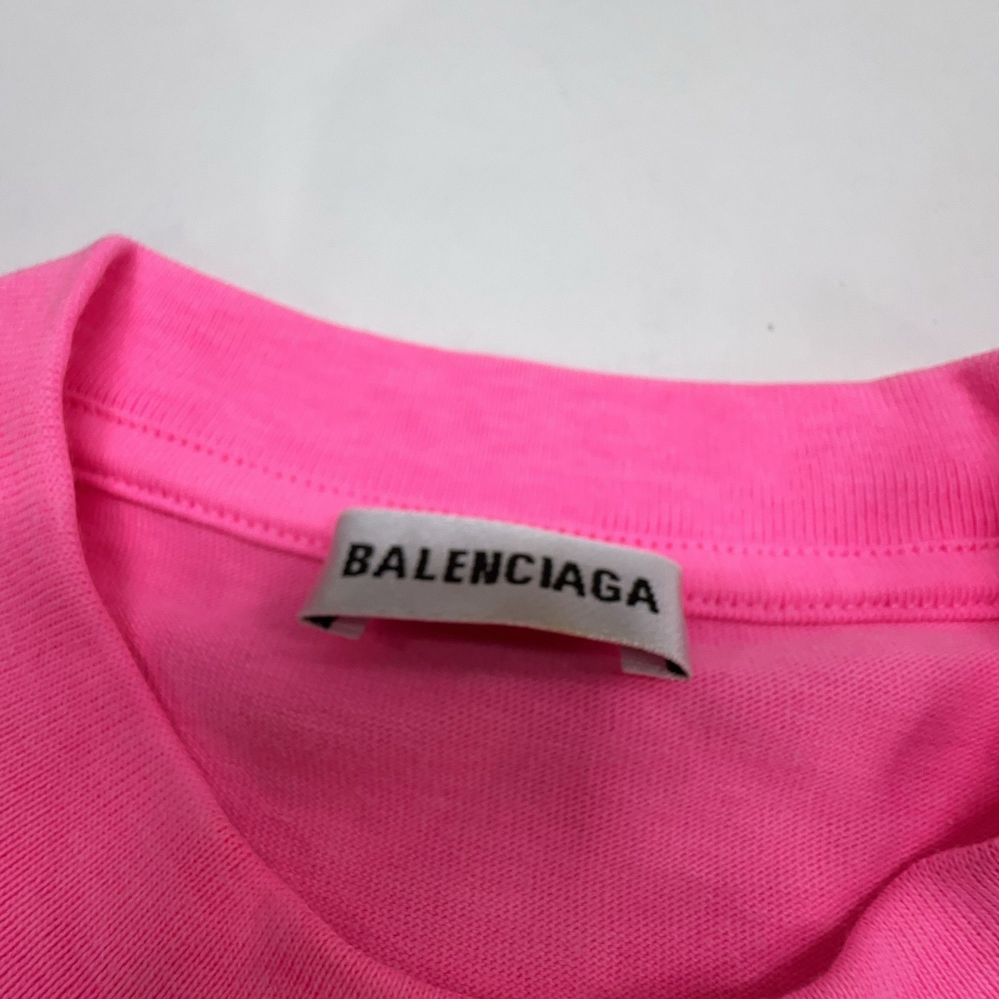 Balenciaga Balenciaga Wave Logo T-Shirt Size S Size S / US 4 / IT 40 - 3 Thumbnail