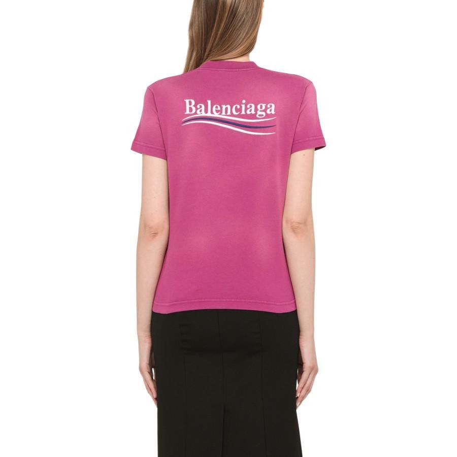 Balenciaga Balenciaga Wave Logo T-Shirt Size S Size S / US 4 / IT 40 - 6 Thumbnail