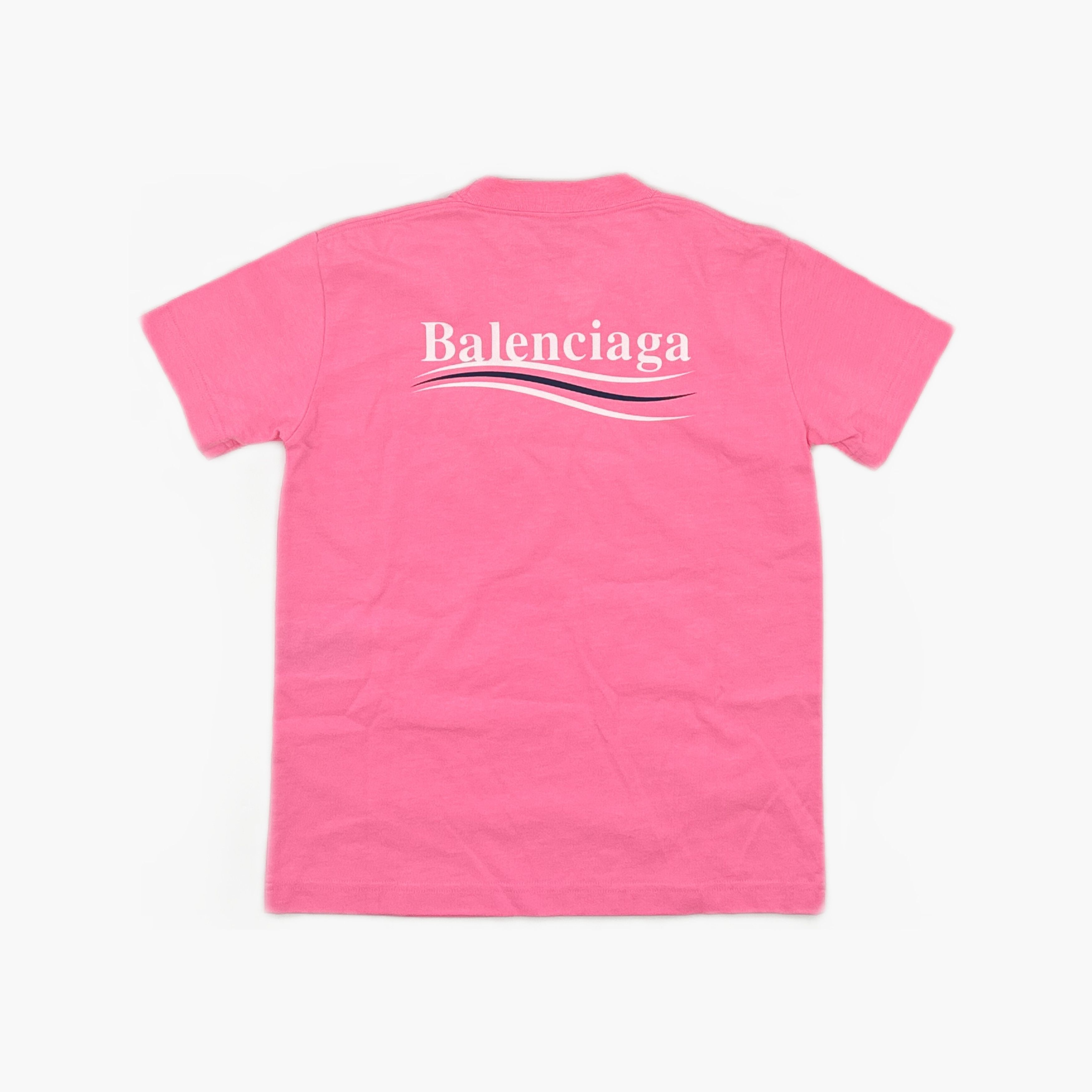 Balenciaga Balenciaga Wave Logo T-Shirt Size S Size S / US 4 / IT 40 - 2 Thumbnail