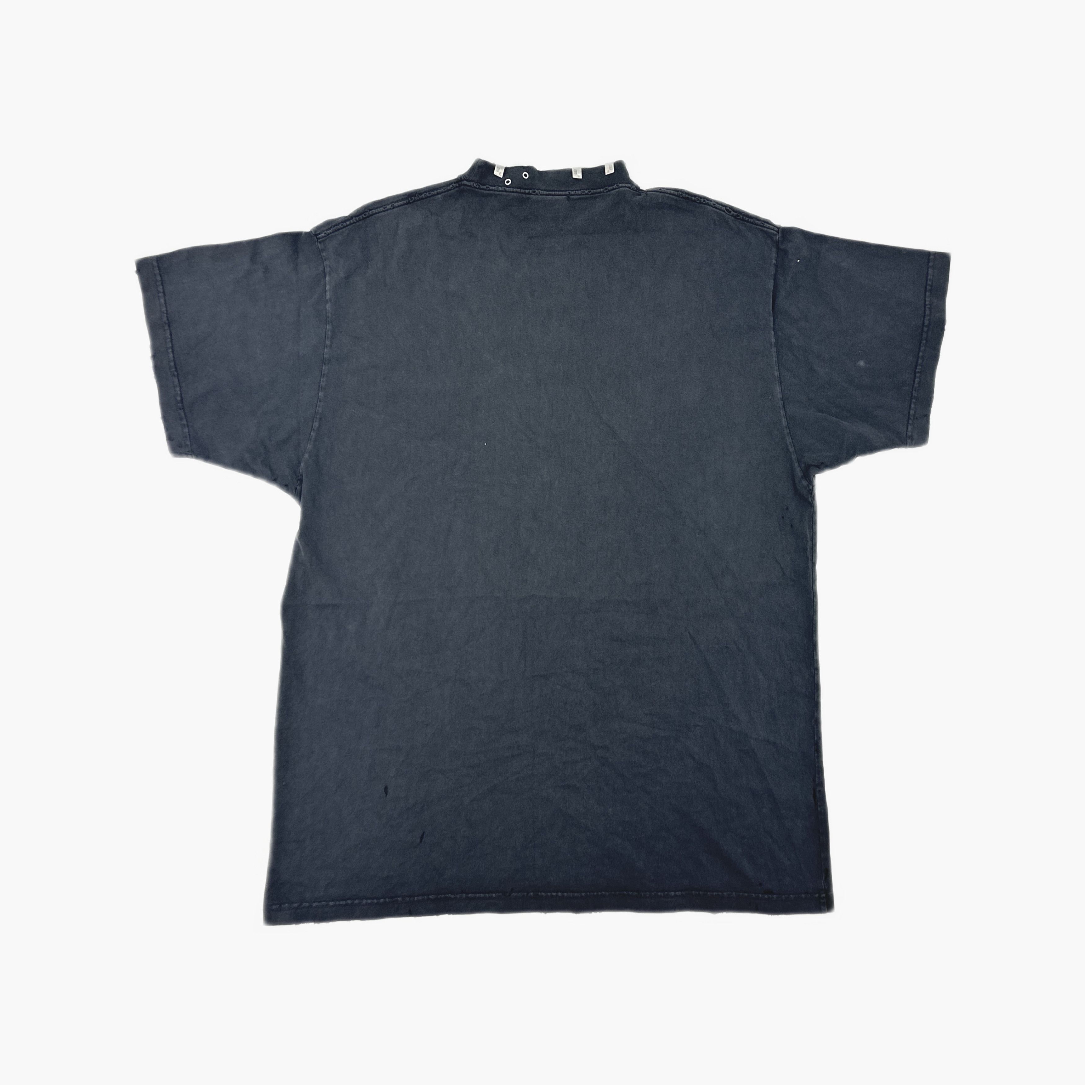 Balenciaga Balenciaga Pierced Neck T-Shirt Size 2 Size M / US 6-8 / IT 42-44 - 2 Thumbnail