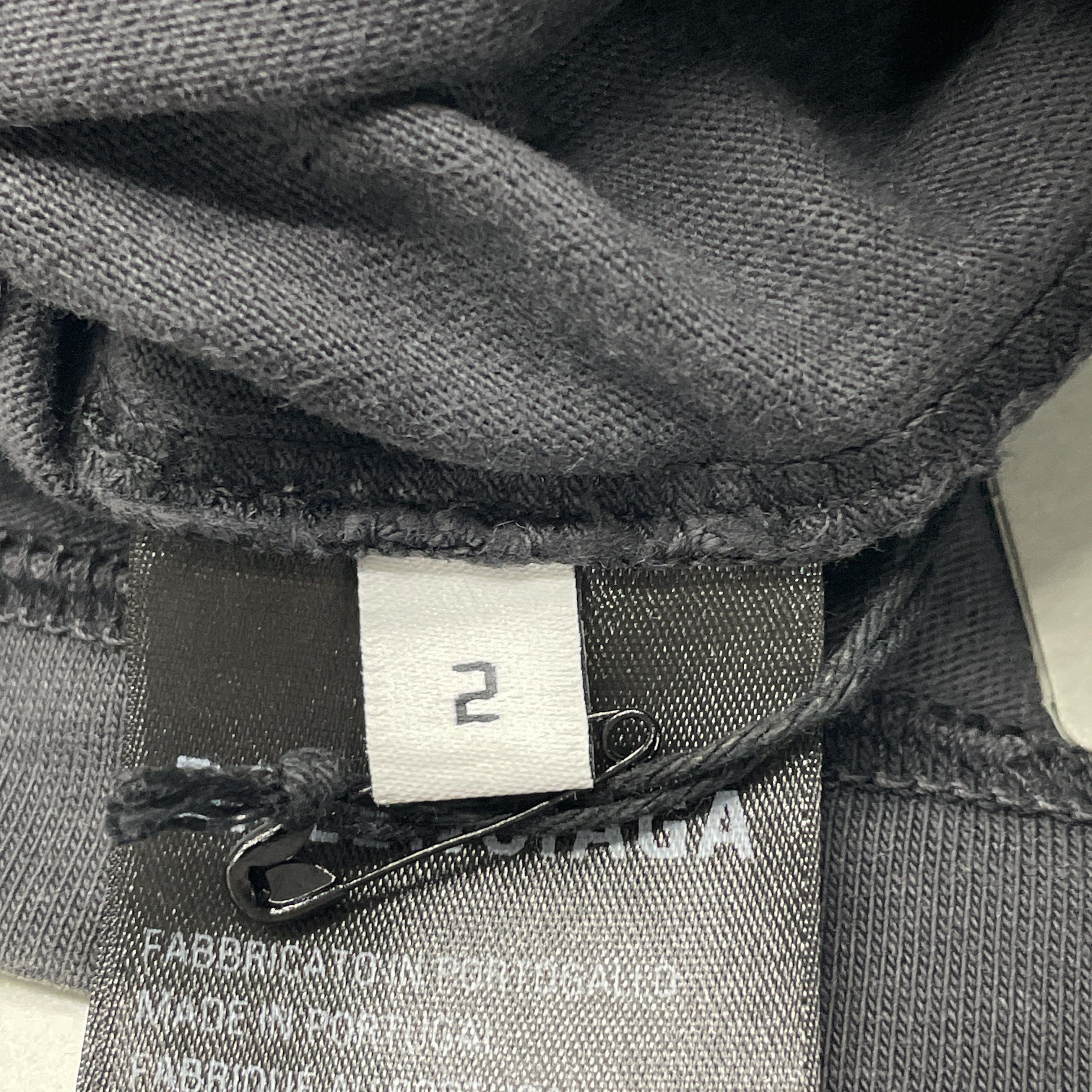 Balenciaga Balenciaga Pierced Neck T-Shirt Size 2 Size M / US 6-8 / IT 42-44 - 3 Thumbnail