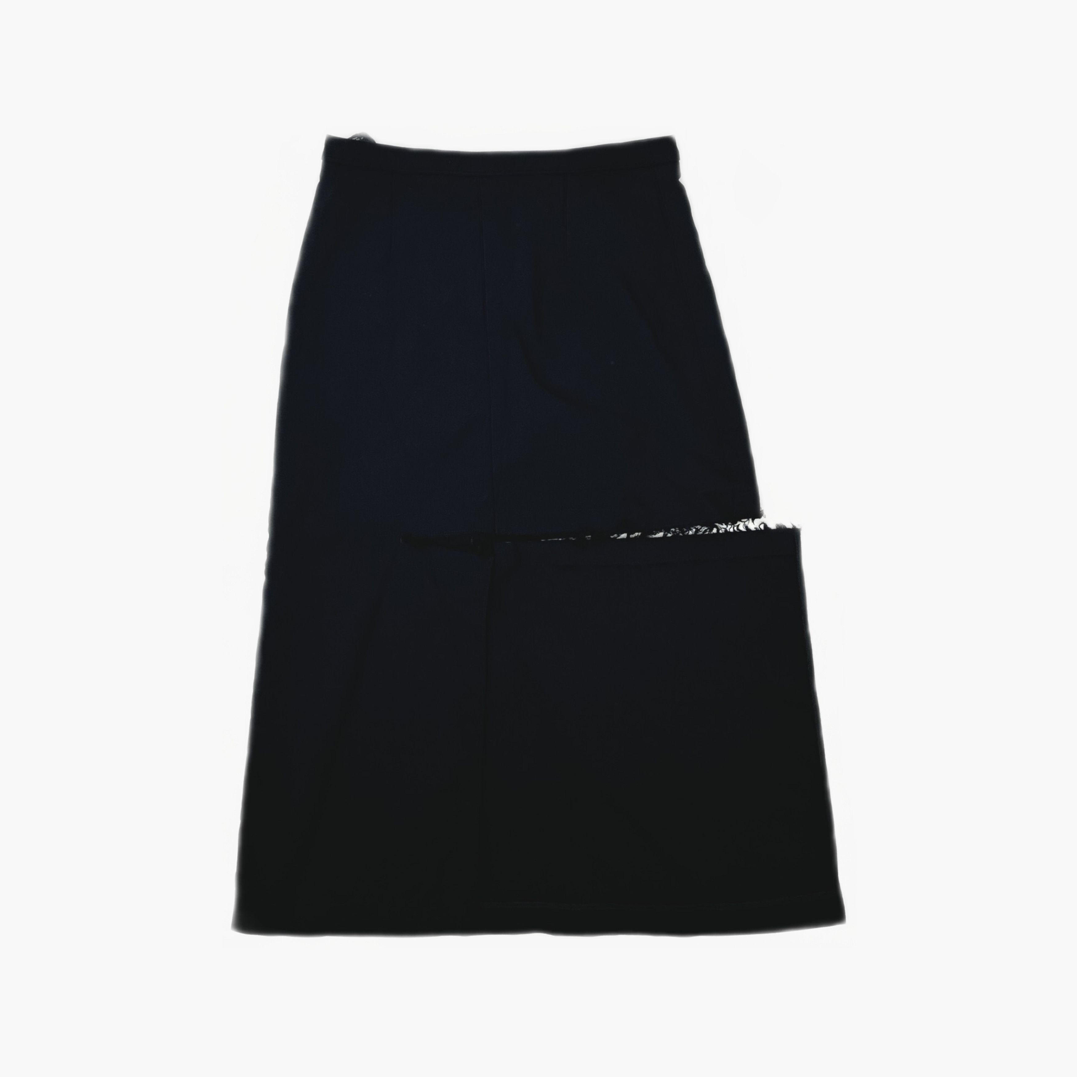 Balenciaga Balenciaga Deconstructed Asymmetric Midi Skirt Size 36 Size 25" / US 0 / IT 36 - 2 Thumbnail