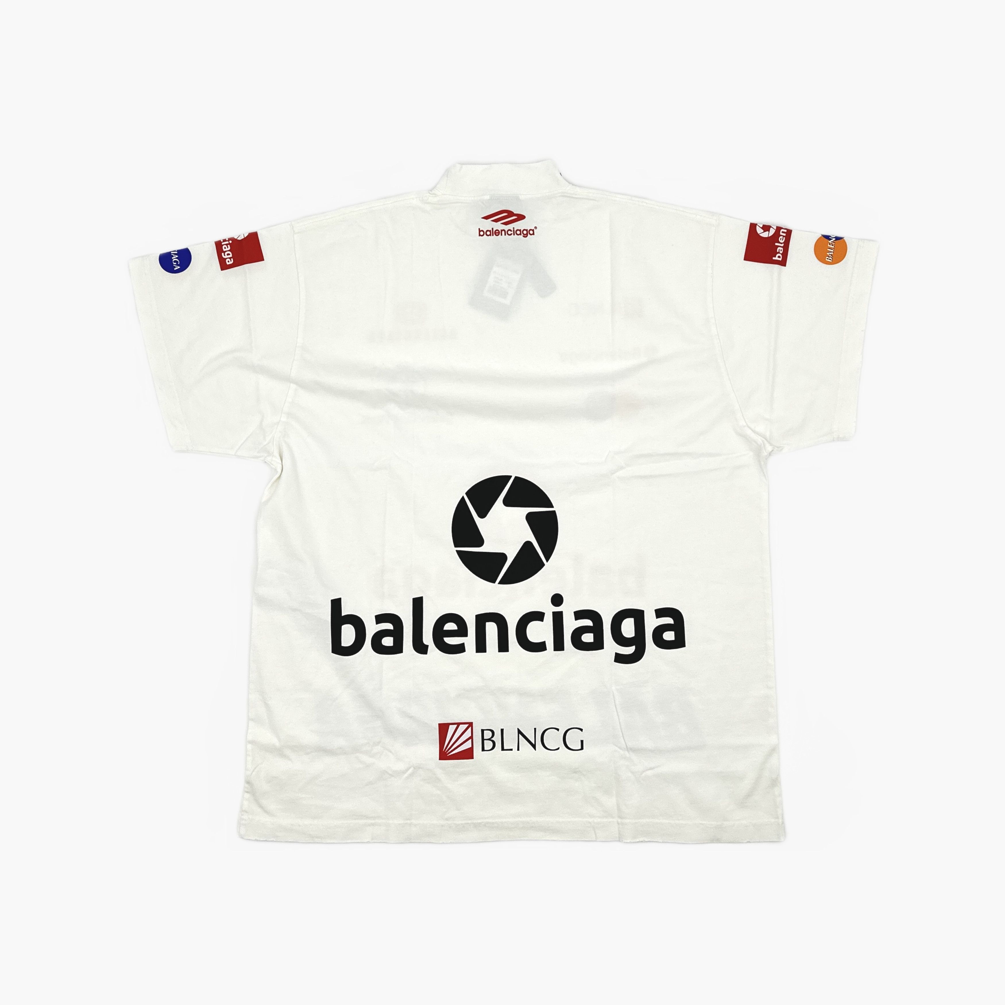 Balenciaga Balenciaga Logo Print T-Shirt Size 3 Size US L / EU 52-54 / 3 - 2 Thumbnail