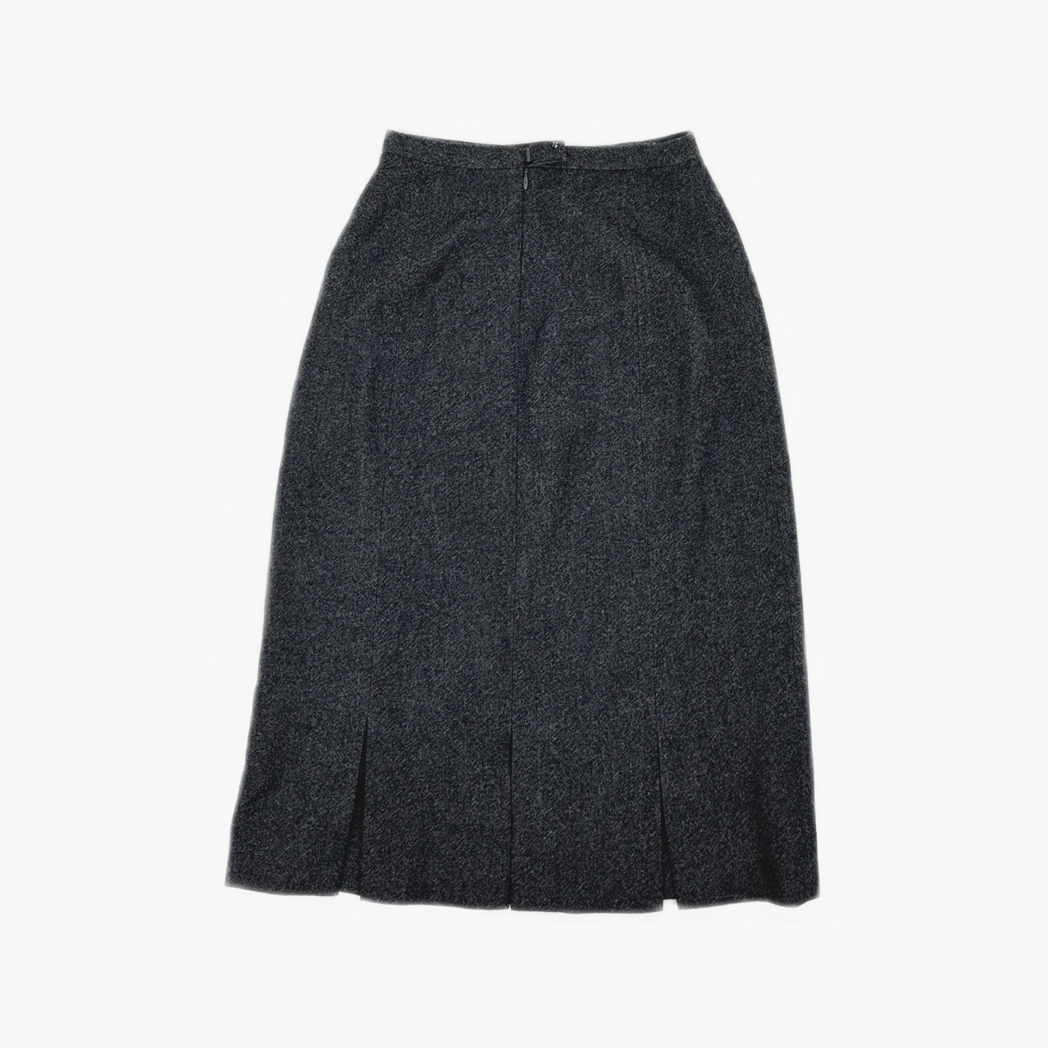 Balenciaga Balenciaga Pleated Wool Midi Skirt Size 38 Size 27" / US 4 / IT 40 - 2 Thumbnail