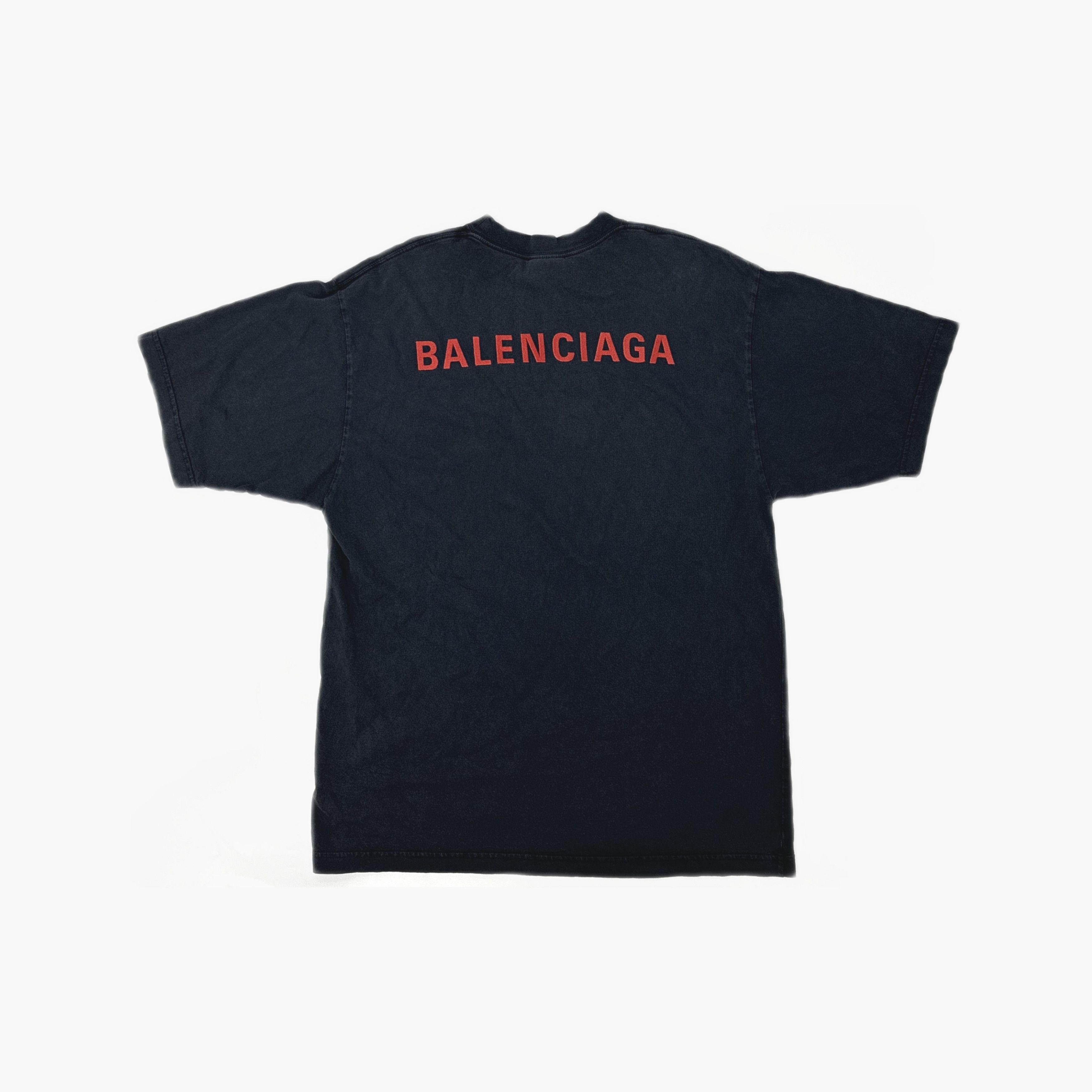 Balenciaga Balenciaga Embroidered Logo T-Shirt Size XXS Size US XXS / EU 40 - 2 Thumbnail