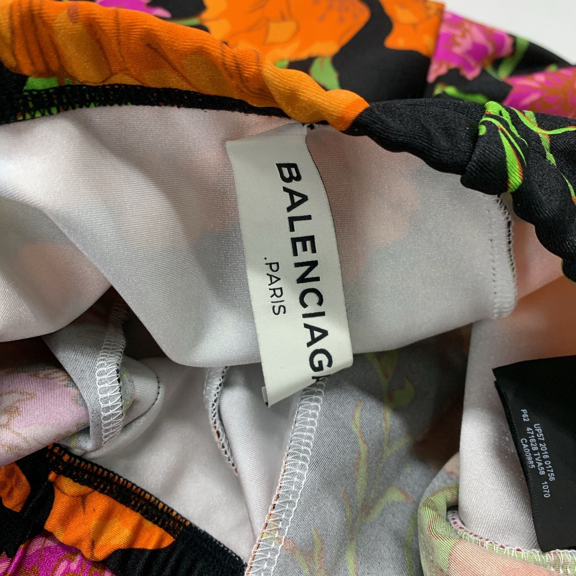 Balenciaga Balenciaga Floral Leggings Size S Size 26" / US 2 / IT 38 - 4 Thumbnail