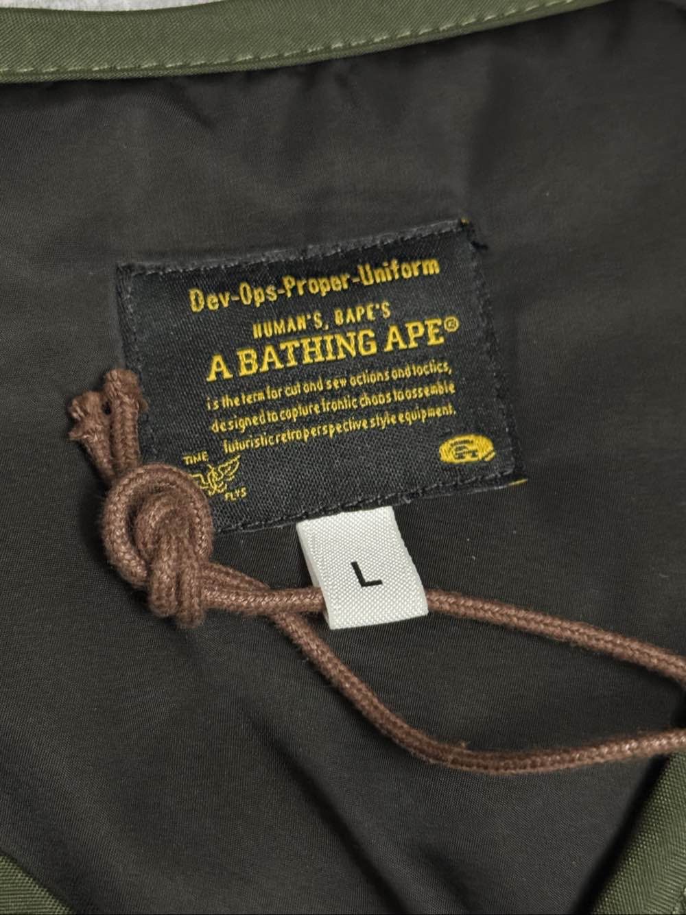 Bape A Bathing Ape Quilted Jacket Size L Size US L / EU 52-54 / 3 - 3 Thumbnail