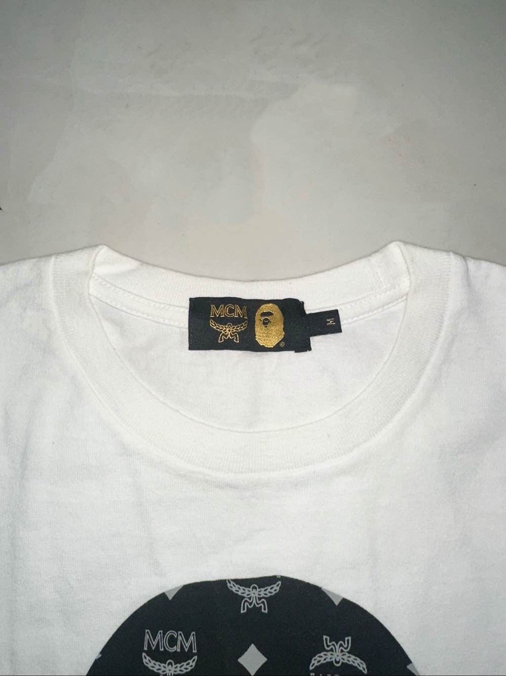 Bape A Bathing Ape x MCM Ape Head Short Sleeve T-Shirt Size M Size US M / EU 48-50 / 2 - 3 Thumbnail