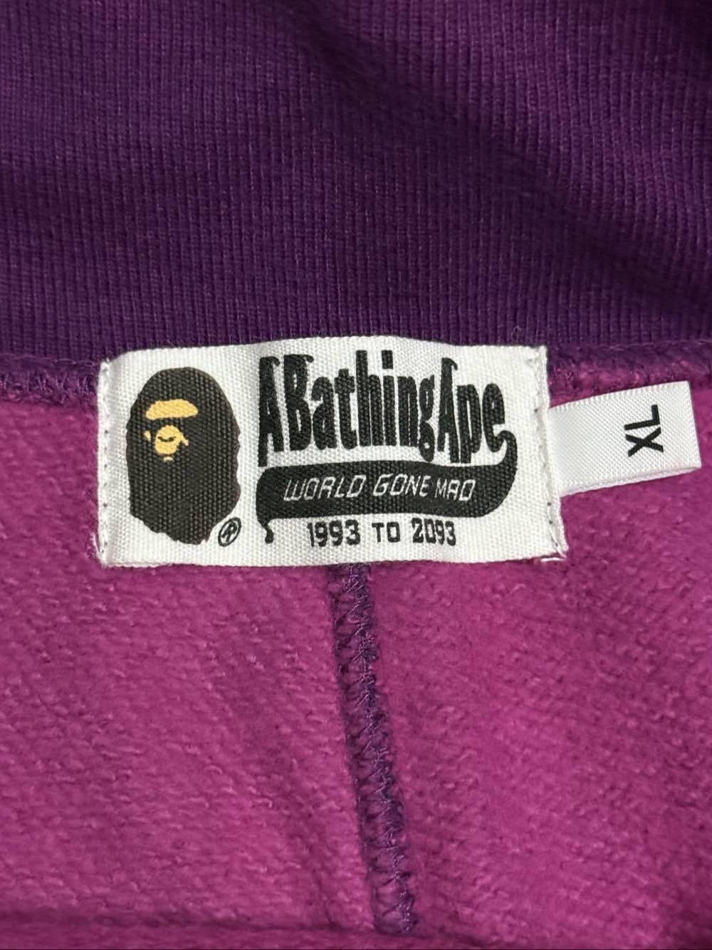 Bape A Bathing Ape Purple Camo Shark Shorts Size XL Size US 36 / EU 52 - 3 Thumbnail