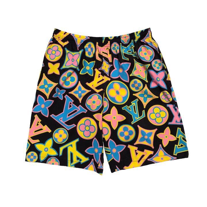 Imran Potato Fancy Swimming Shorts Black | Grailed