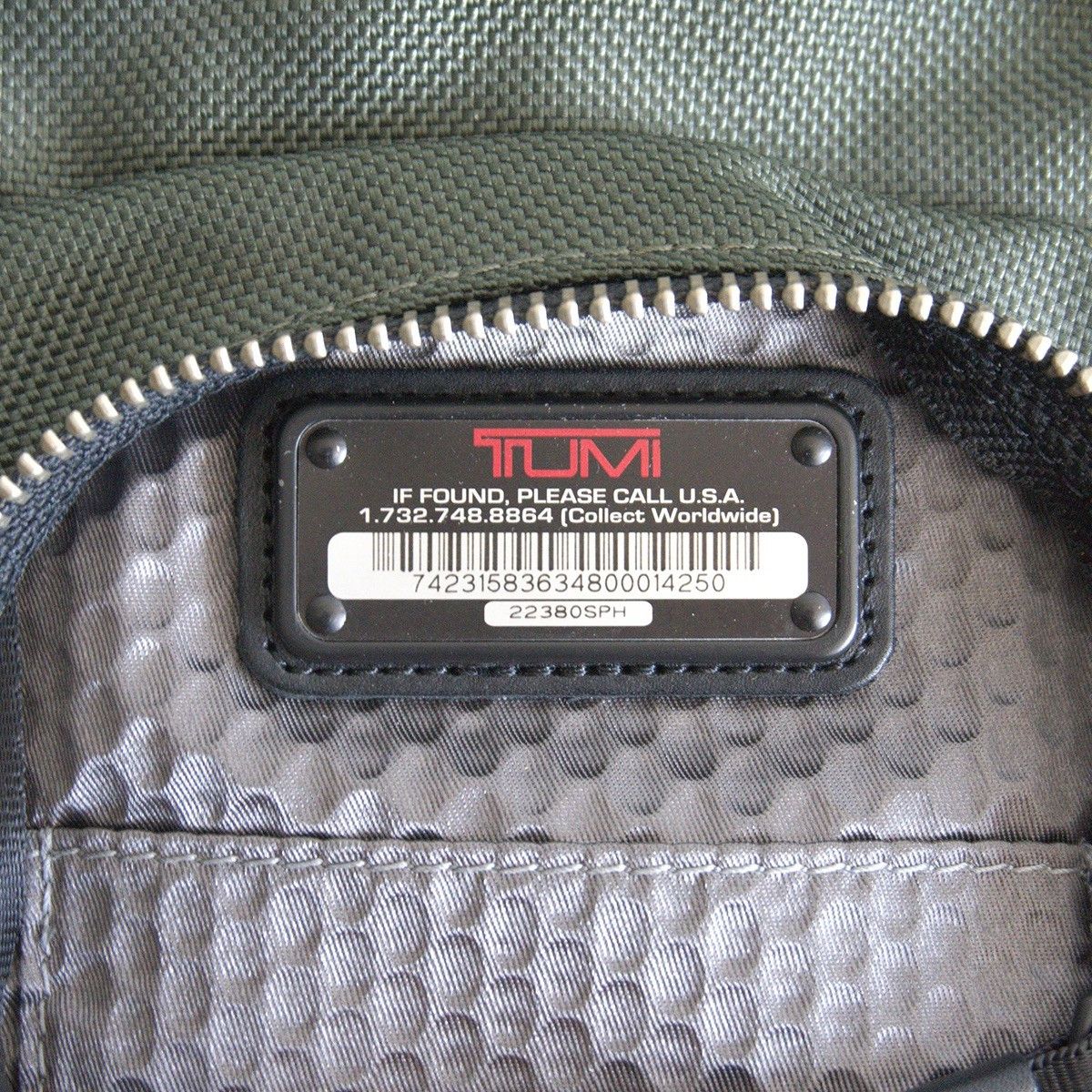 Tumi TUMI Alpha Bravo Backpack 22380SPH green Size ONE SIZE Size ONE SIZE - 8 Thumbnail