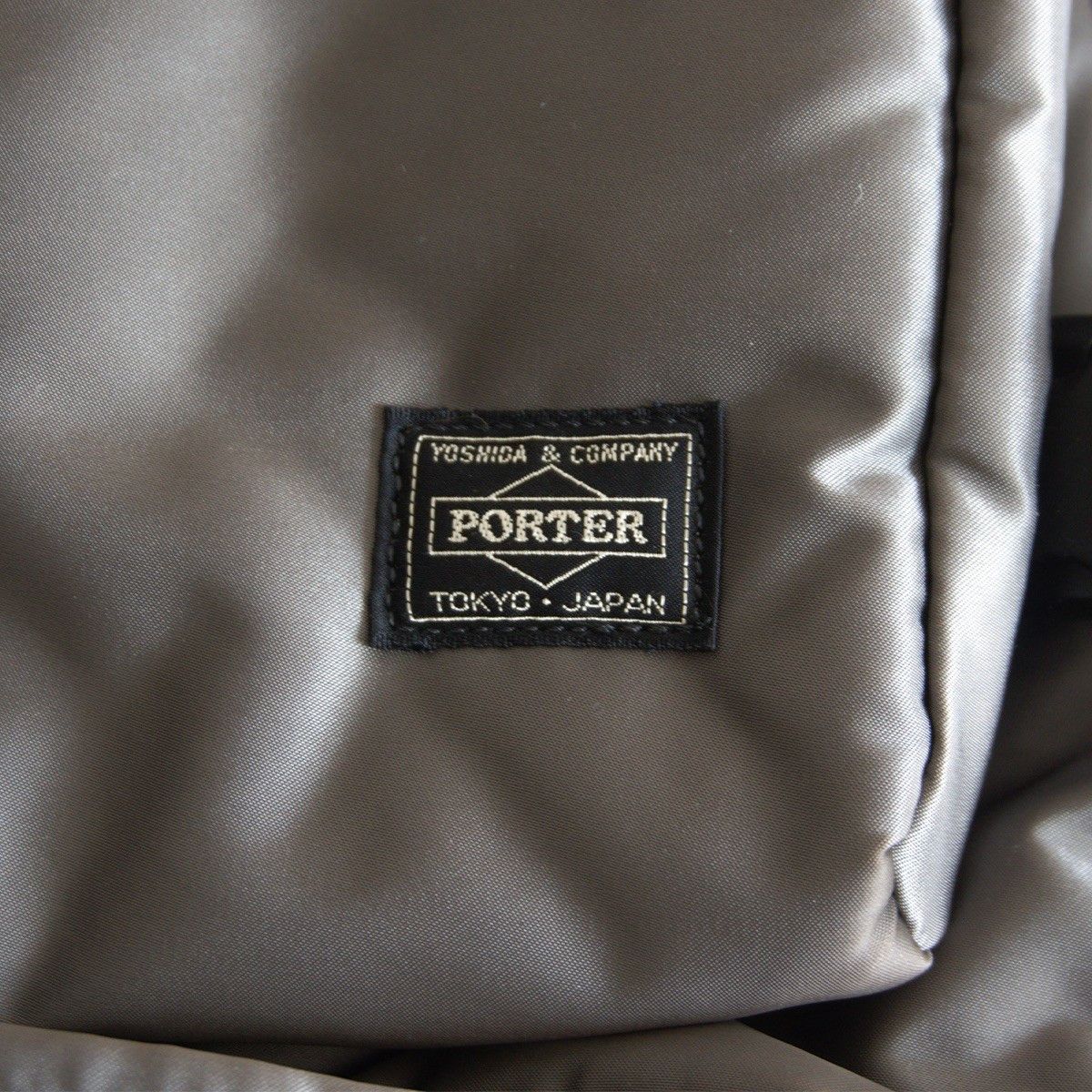 Porter PORTER Tanker Nylon Backpack Silver Grey Size ONE SIZE Size ONE SIZE - 3 Thumbnail