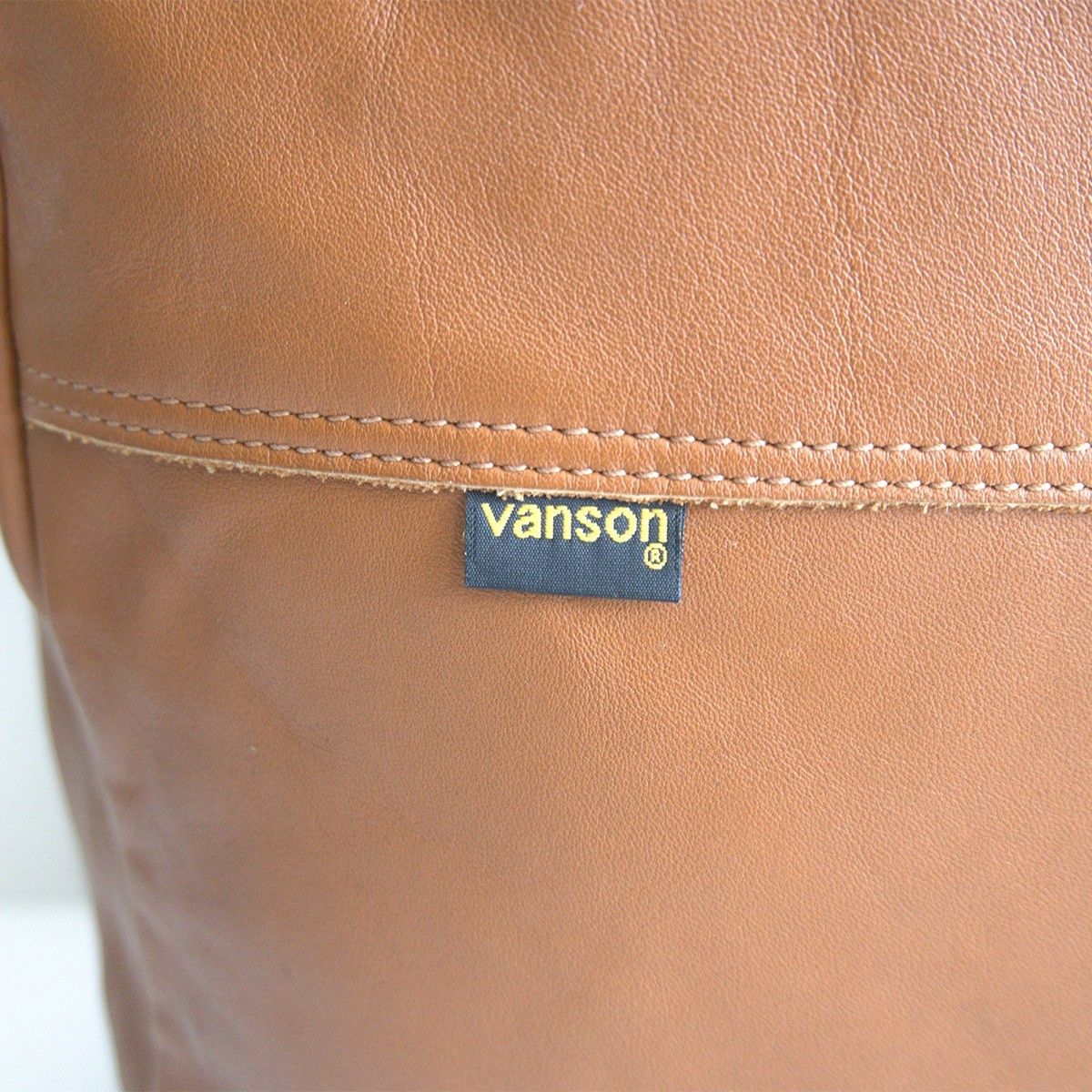 Vintage VANSON All Leather Tote Bag Brown Size ONE SIZE Size ONE SIZE - 6 Thumbnail