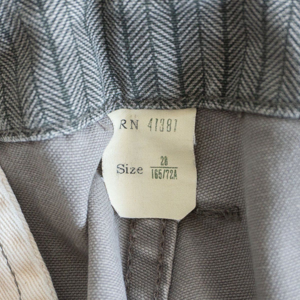 Vintage RRL HERRINGBONE TROUSER Pants Size 28 Size US 28 / EU 44 - 7 Thumbnail