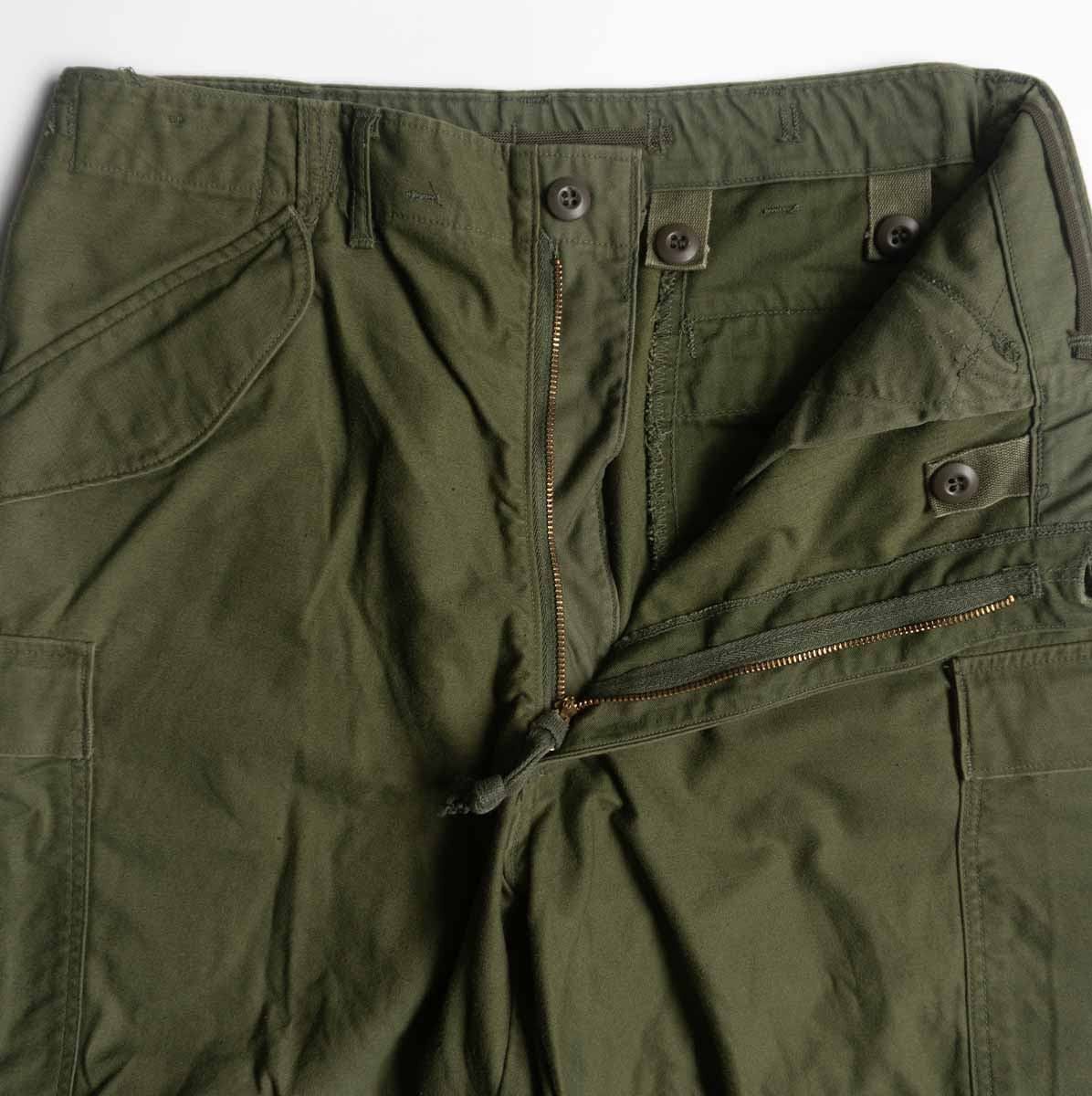 Vintage US ARMY 70s M-65 Field Cargo Pants Size MEDIUM/REGULAR Size US 34 / EU 50 - 4 Thumbnail