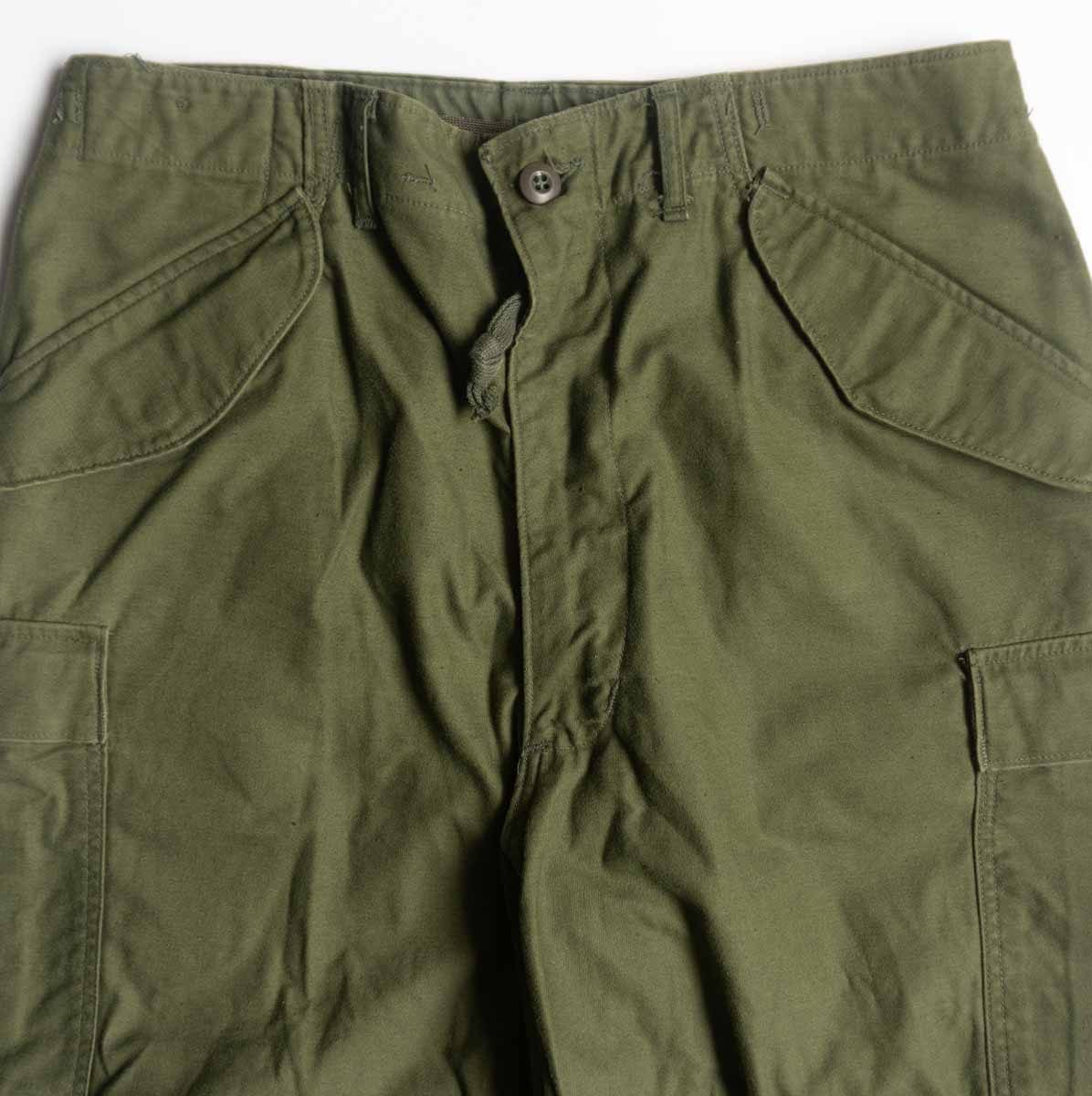 Vintage US ARMY 70s M-65 Field Cargo Pants Size MEDIUM/REGULAR Size US 34 / EU 50 - 3 Thumbnail