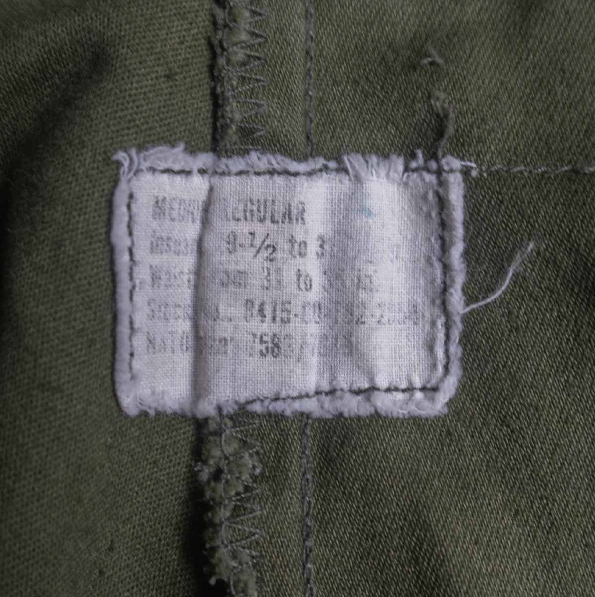 Vintage US ARMY 70s M-65 Field Cargo Pants Size MEDIUM/REGULAR Size US 34 / EU 50 - 9 Thumbnail