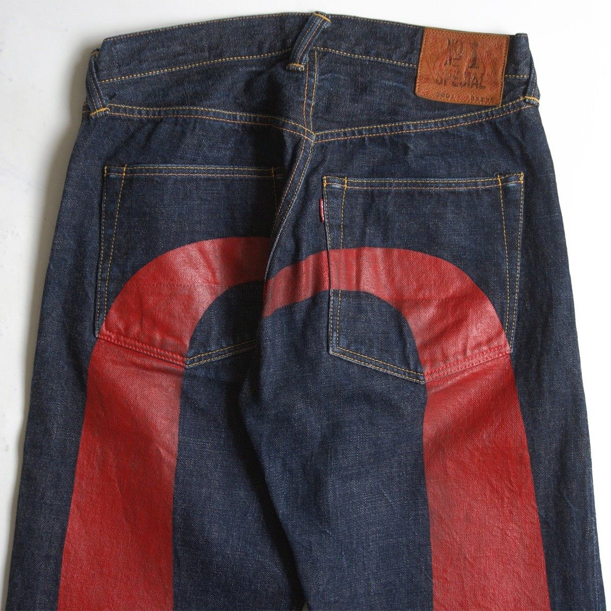 Evisu EVISU LOT.2001 Rigid Denim Pants Size 33×35 Size US 33 - 2 Thumbnail