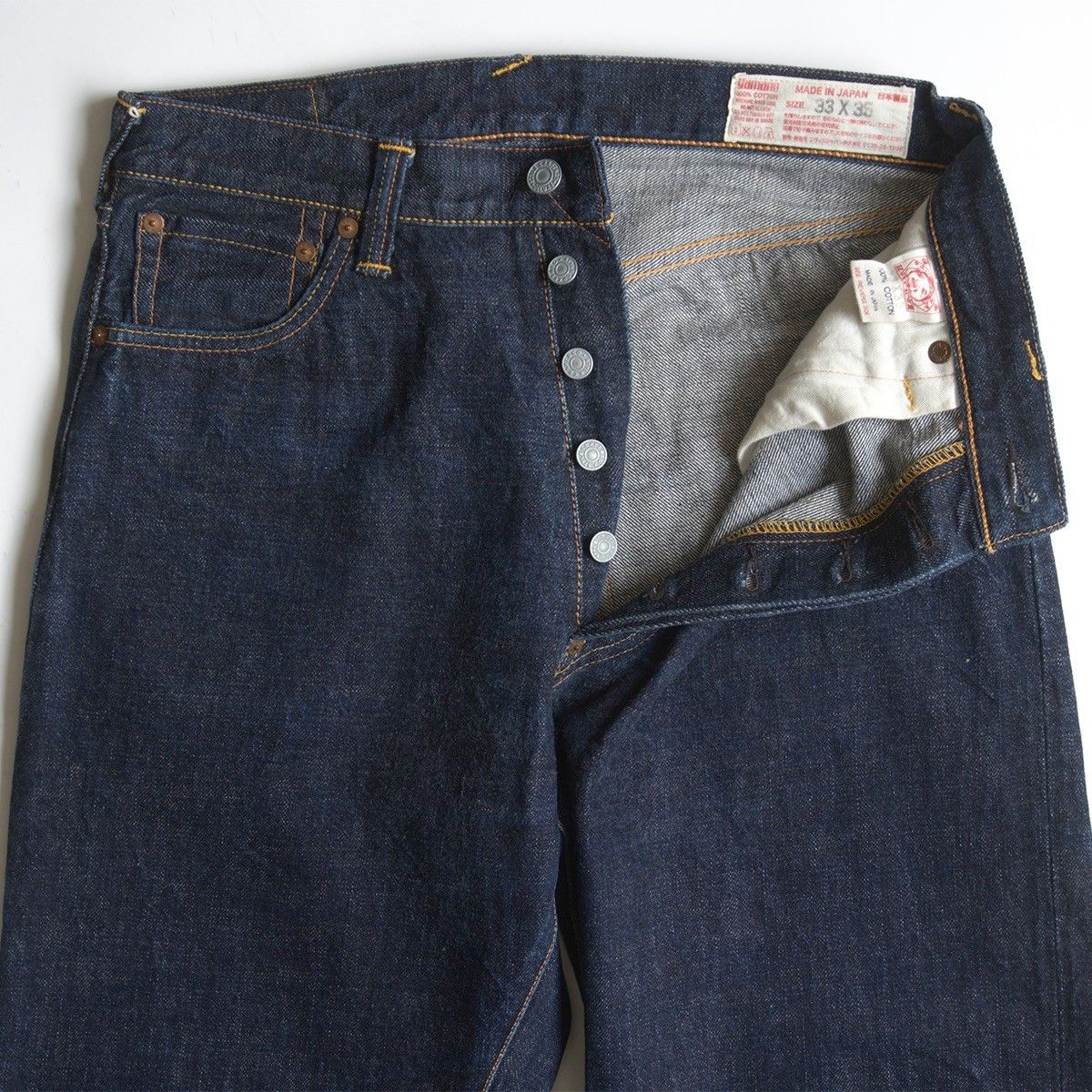 Evisu EVISU LOT.2001 Rigid Denim Pants Size 33×35 Size US 33 - 5 Thumbnail