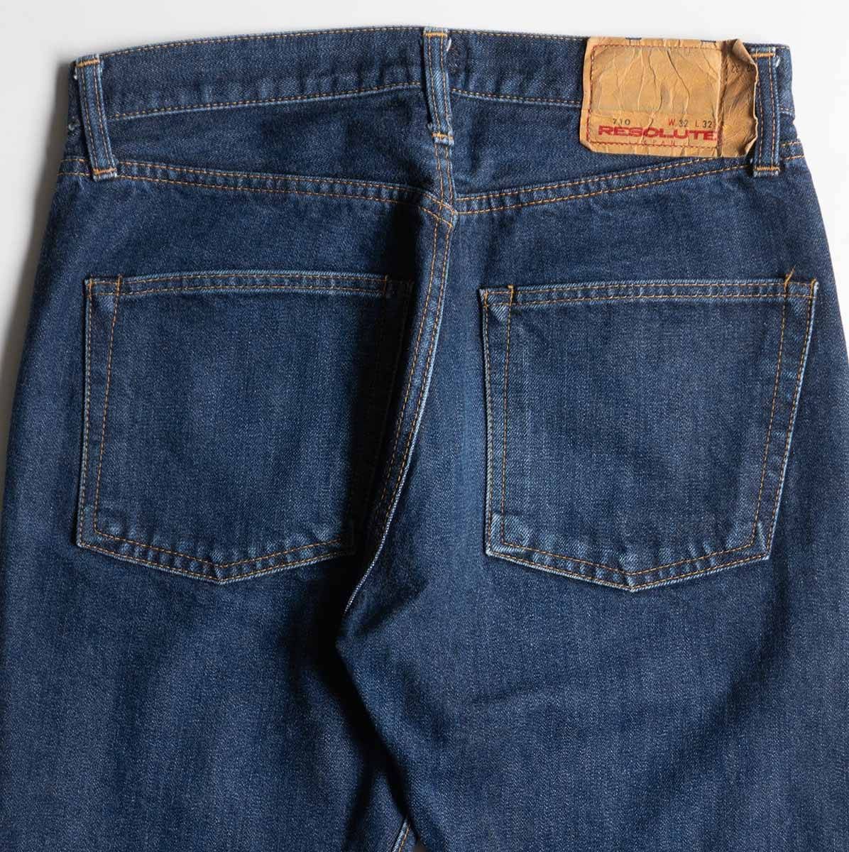RESOLUTE RESOLUTE 710 Denim Pants Made in Japan Size 32×32 Size US 32 / EU 48 - 6 Thumbnail