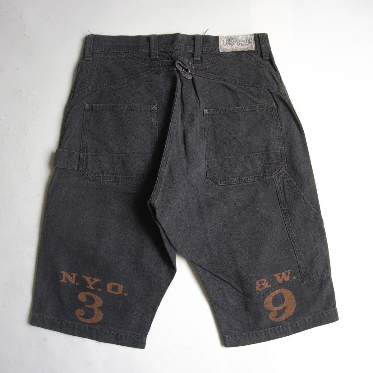 Vintage FREEWHEELERS Duck Double Knee Shorts Size 34 Size US 34 / EU 50 - 5 Thumbnail