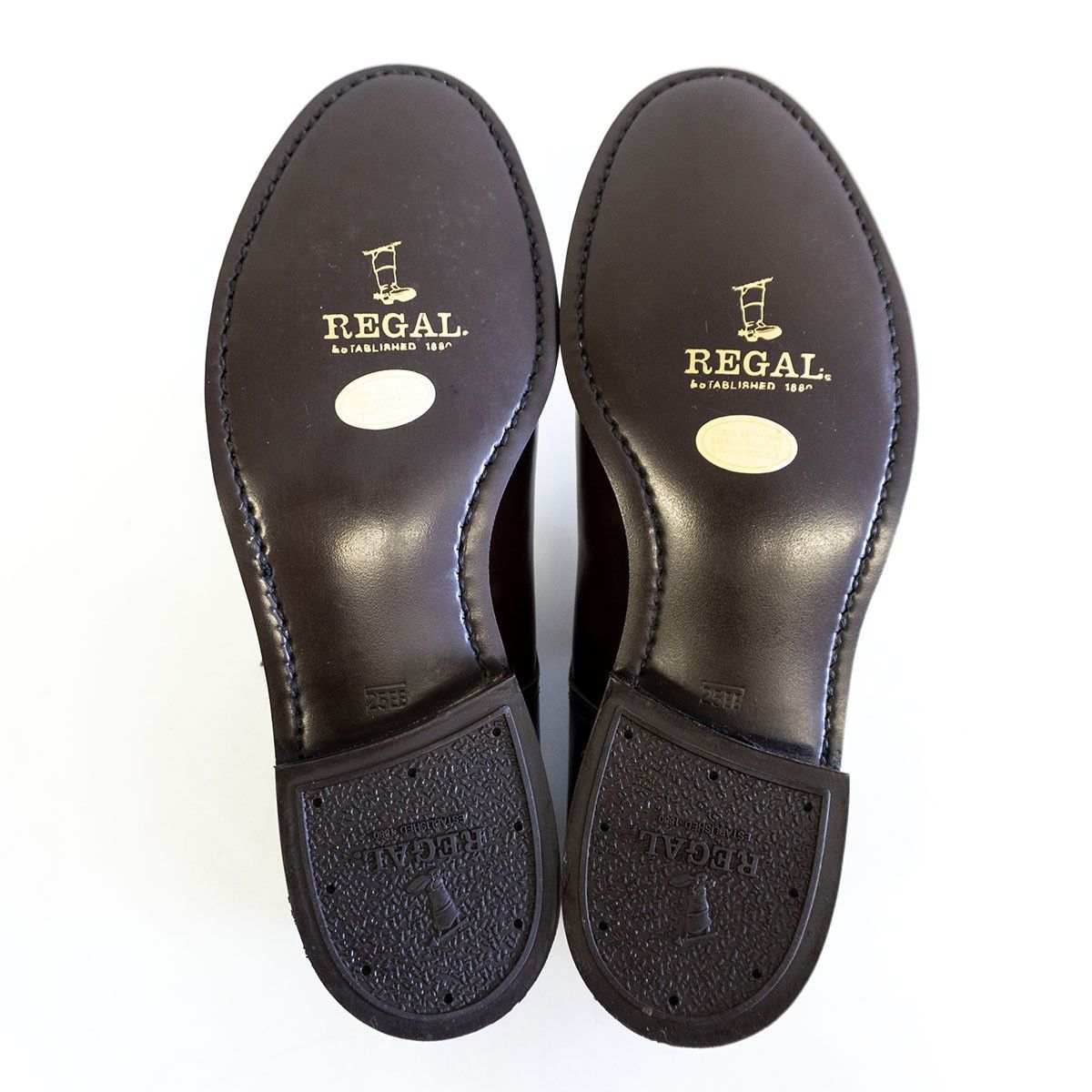 REGAL REGAL V-Tip Leather Shoes Brown Size 7 Size US 7 / EU 40 - 9 Thumbnail