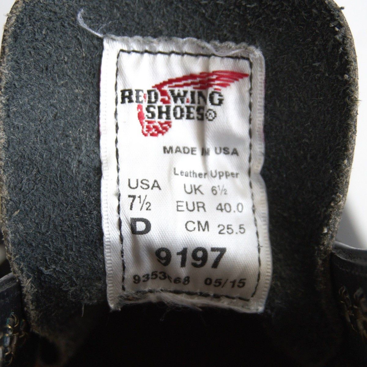 Red Wing REDWING 9197 Postman Leather Boots USA Made Size 7.5D Size US 7.5 / EU 40-41 - 4 Thumbnail