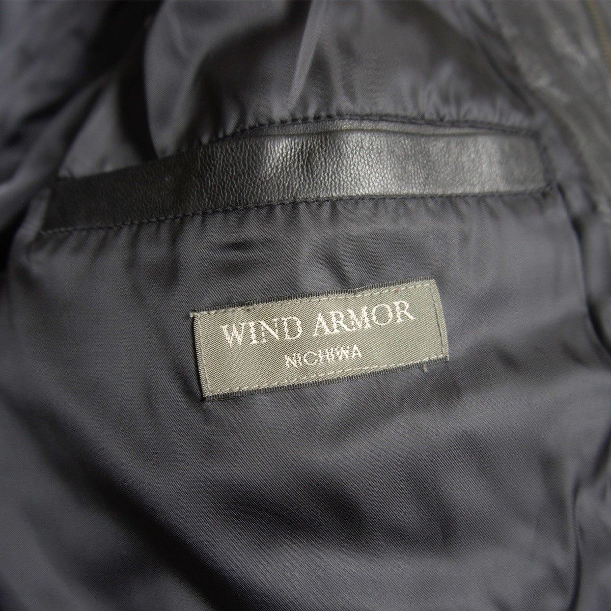 Vintage WIND ARMOR Quilted Leather Coat Black Size 4L Size US XXL / EU 58 / 5 - 3 Thumbnail