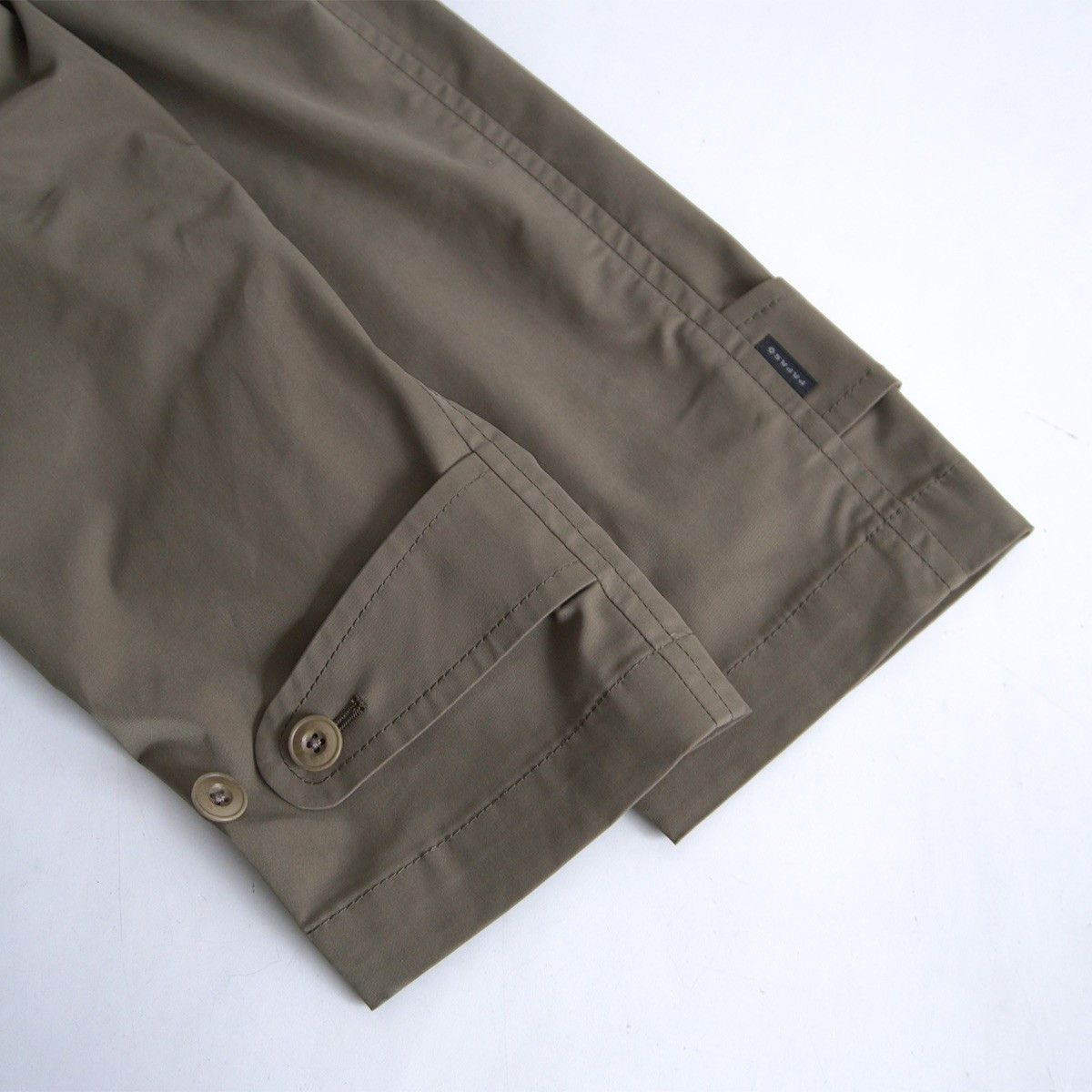 Vintage PAPAS PLUS Balmacaan Coat Khaki Size L Size US L / EU 52-54 / 3 - 7 Thumbnail