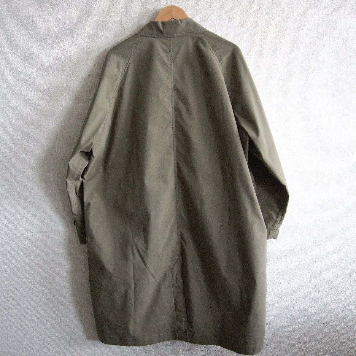 Vintage PAPAS PLUS Balmacaan Coat Khaki Size L Size US L / EU 52-54 / 3 - 2 Thumbnail