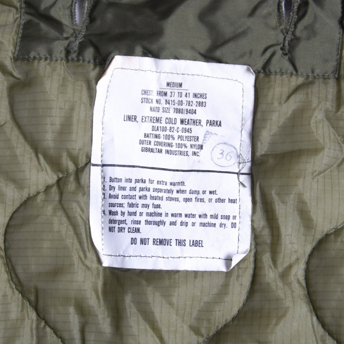 Vintage US ARMY 70s M-65 Fishtail Mod Parka Full Set Size M Size US M / EU 48-50 / 2 - 8 Thumbnail