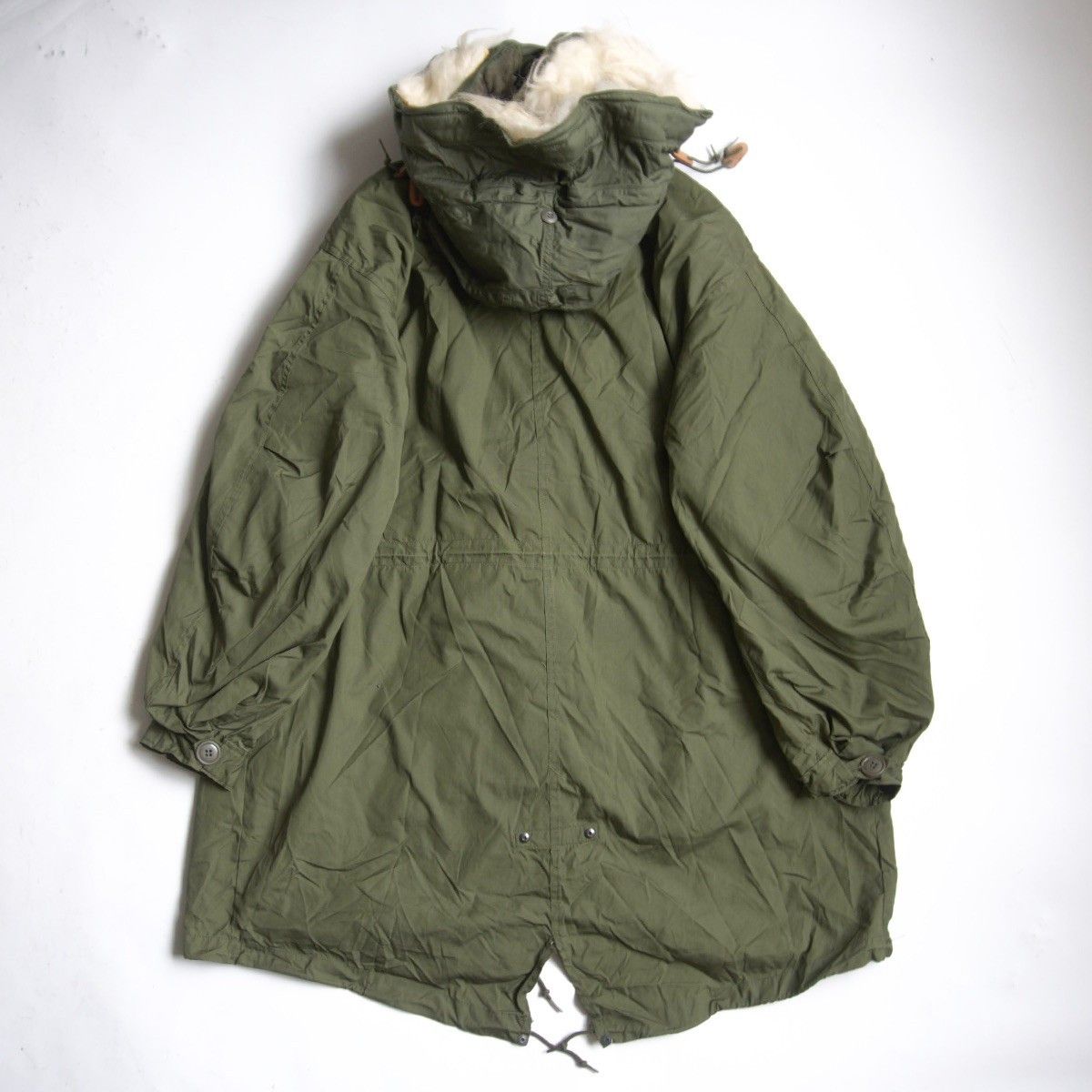 Vintage US ARMY 70s M-65 Fishtail Mod Parka Full Set Size M Size US M / EU 48-50 / 2 - 2 Thumbnail