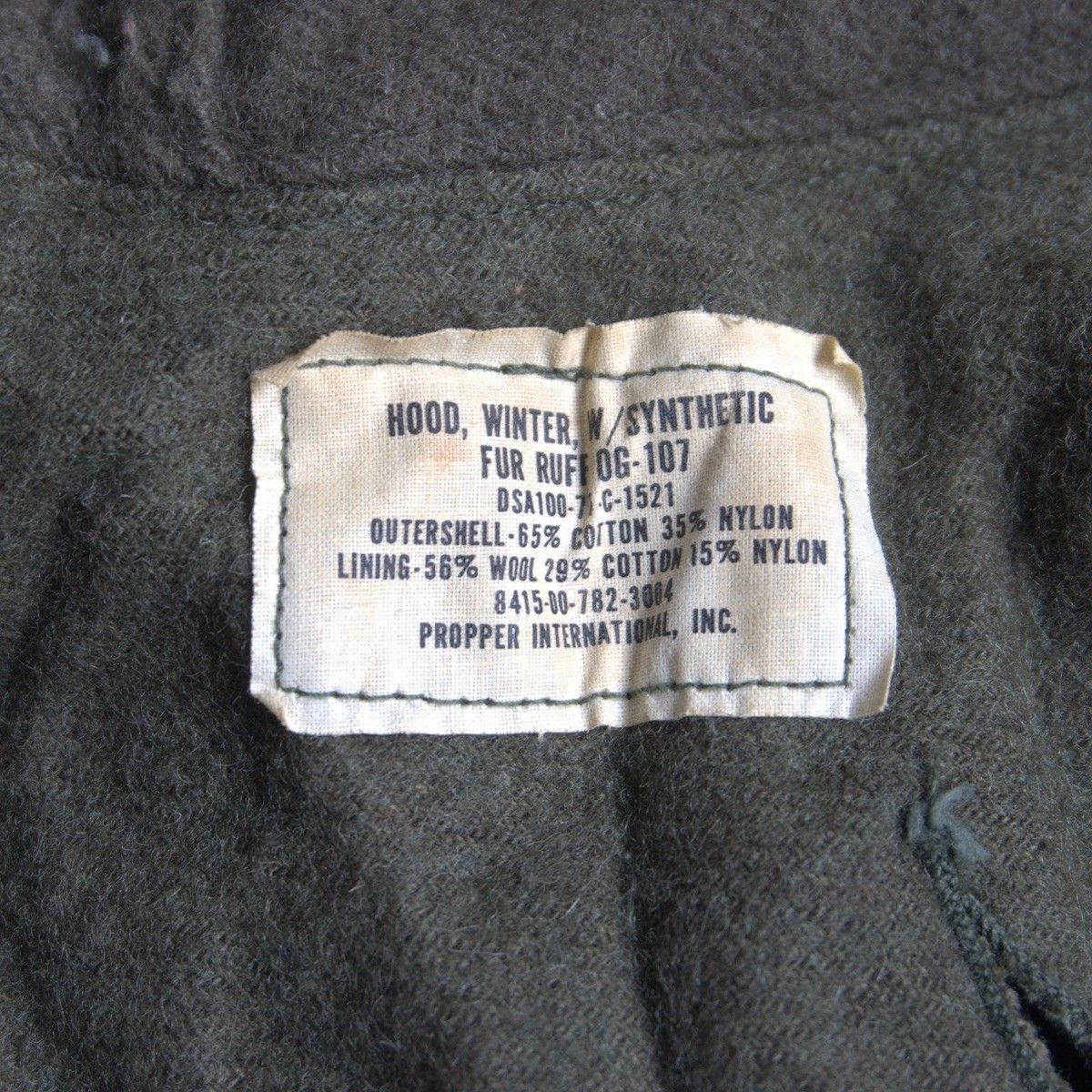 Vintage US ARMY 70s M-65 Fishtail Mod Parka Full Set Size M Size US M / EU 48-50 / 2 - 6 Thumbnail
