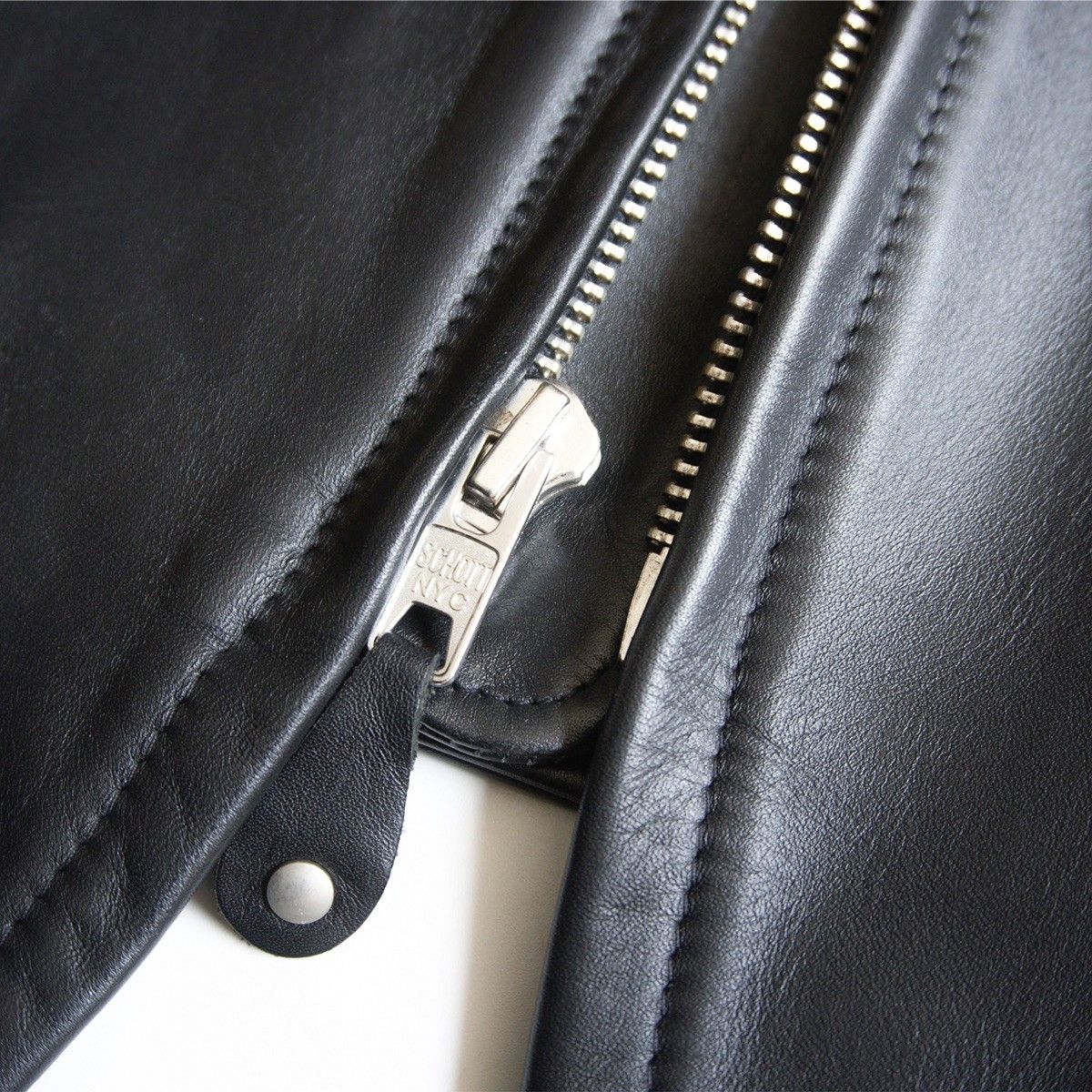 Schott SCHOTT 641XX Single Rider Leather Jacket Black Size S Size US S / EU 44-46 / 1 - 5 Thumbnail